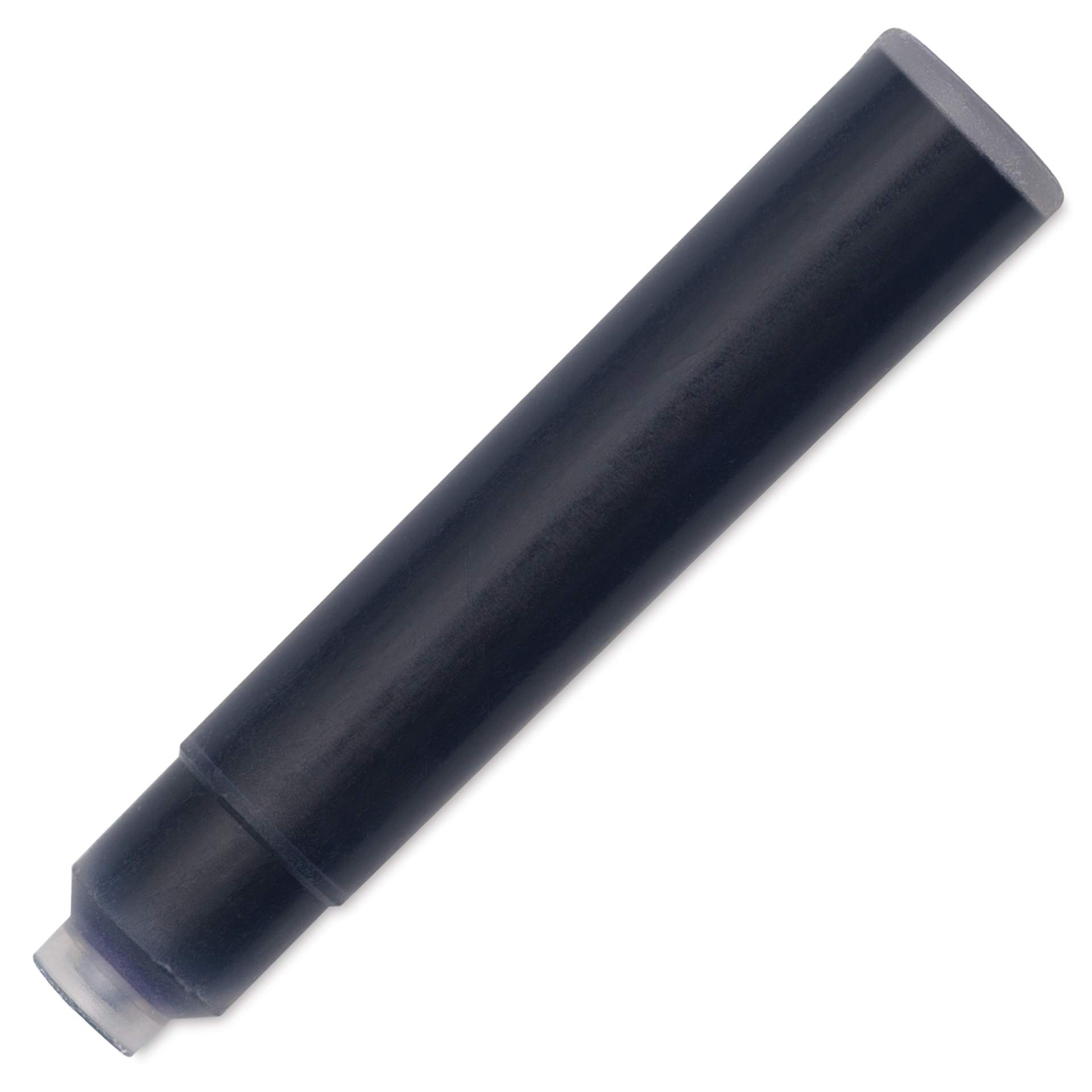 Diamine Ink Cartridges - Pkg of 18, Sapphire Blue, close up of cartridge