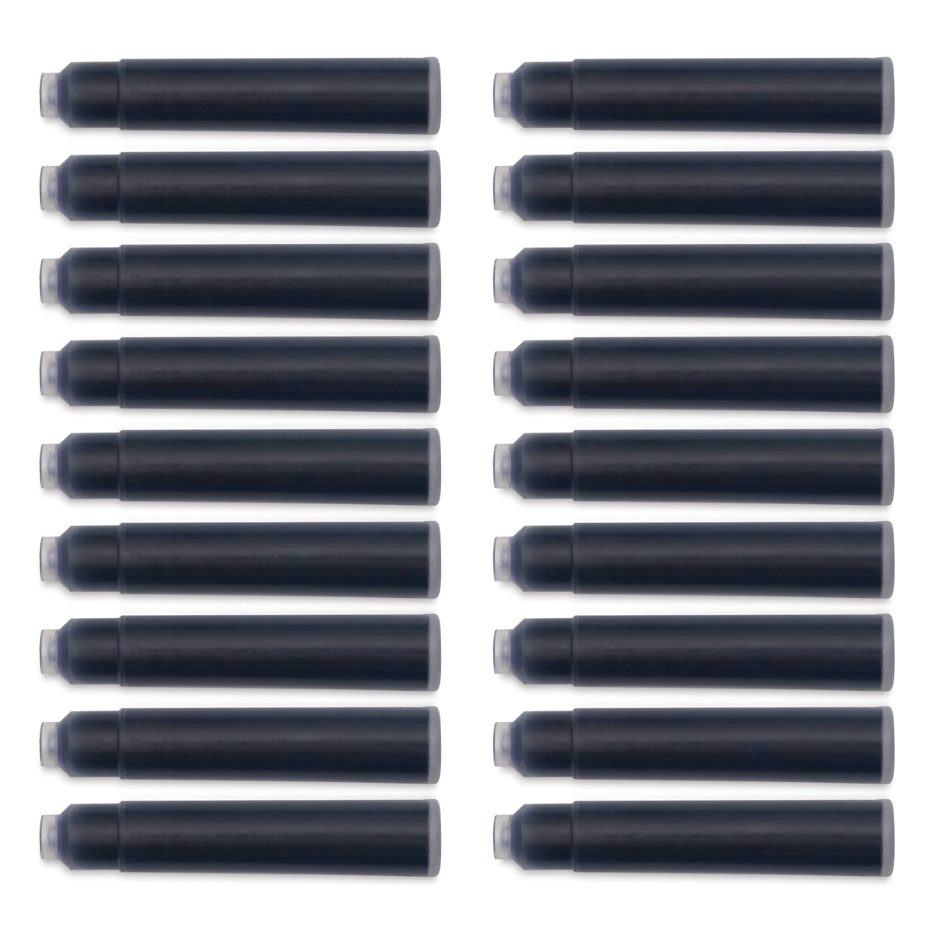 Diamine Ink Cartridges - Pkg of 18, Sapphire Blue, contents