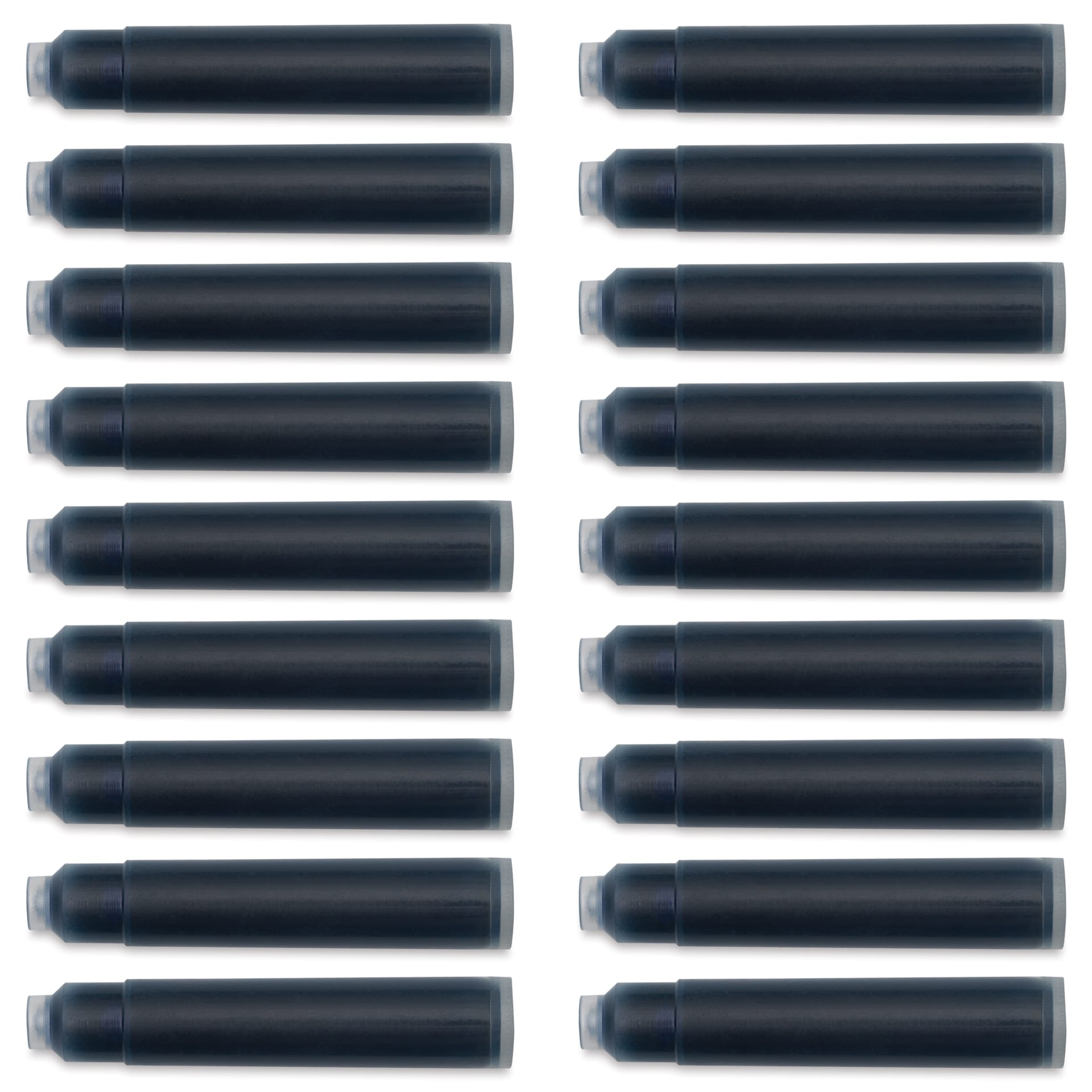 Diamine Ink Cartridges - Pkg of 18, Majestic Blue, contents