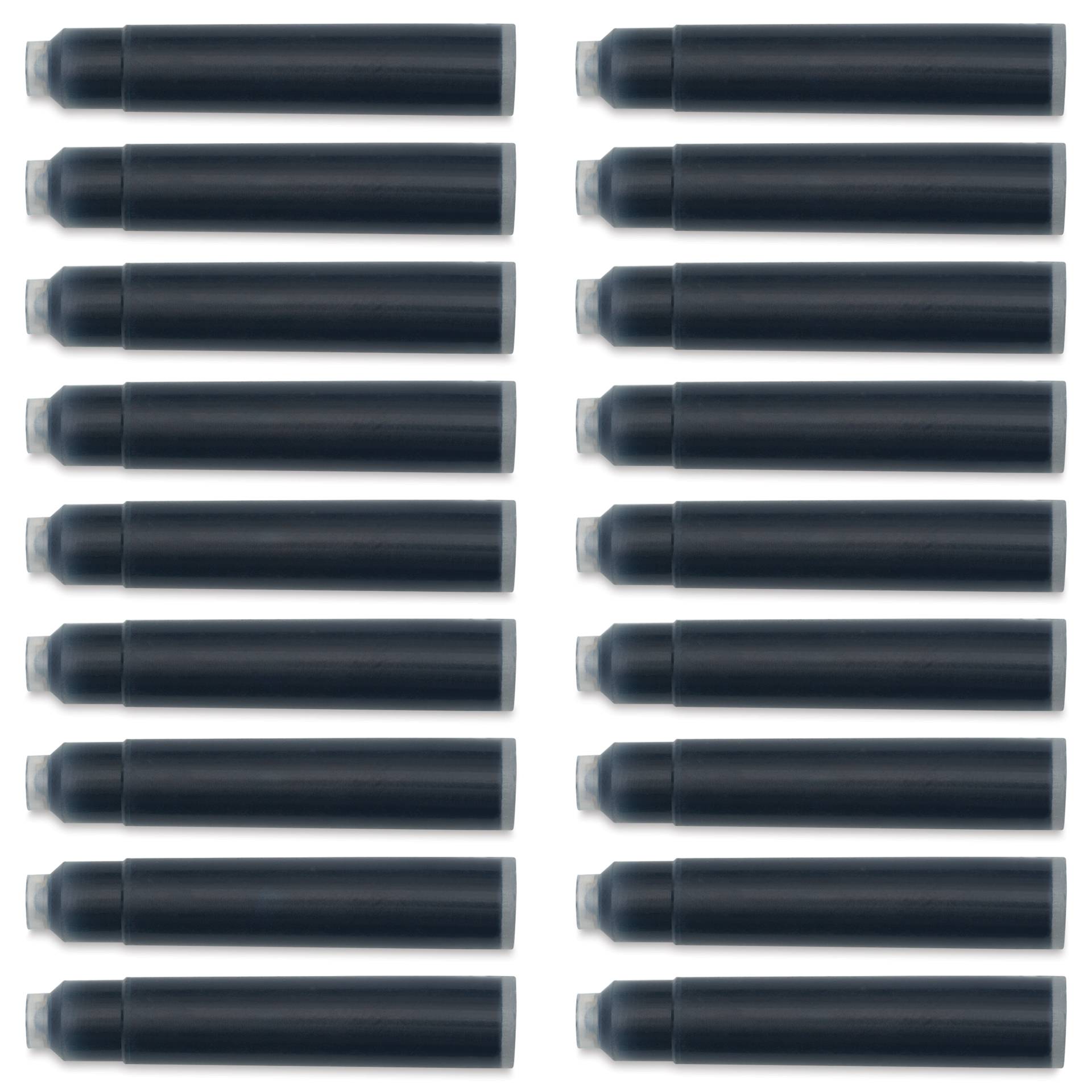 Diamine Ink Cartridges - Pkg of 18, Oxford Blue, contents