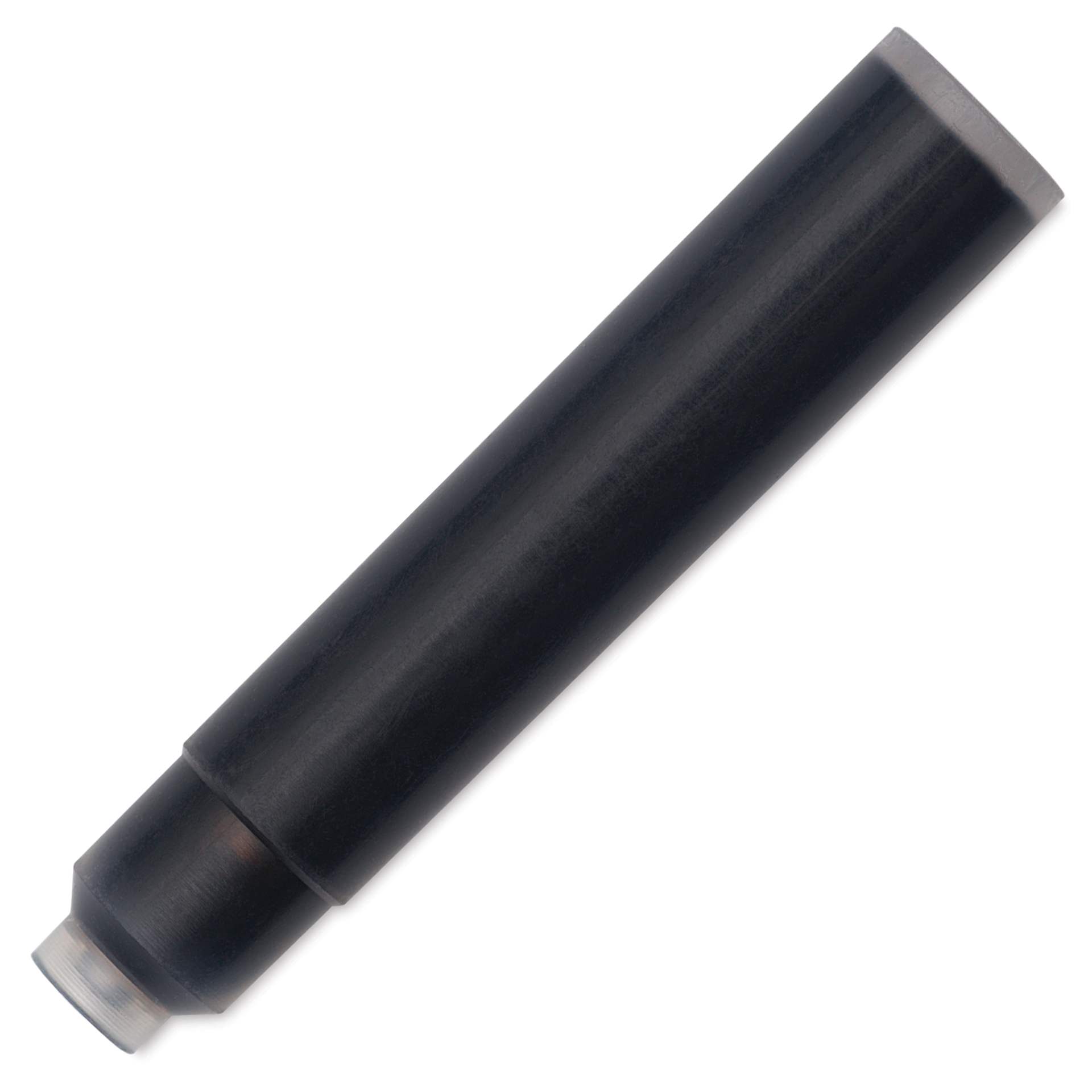 Diamine Ink Cartridges - Pkg of 18, Chocolate Brown, close up of cartridge