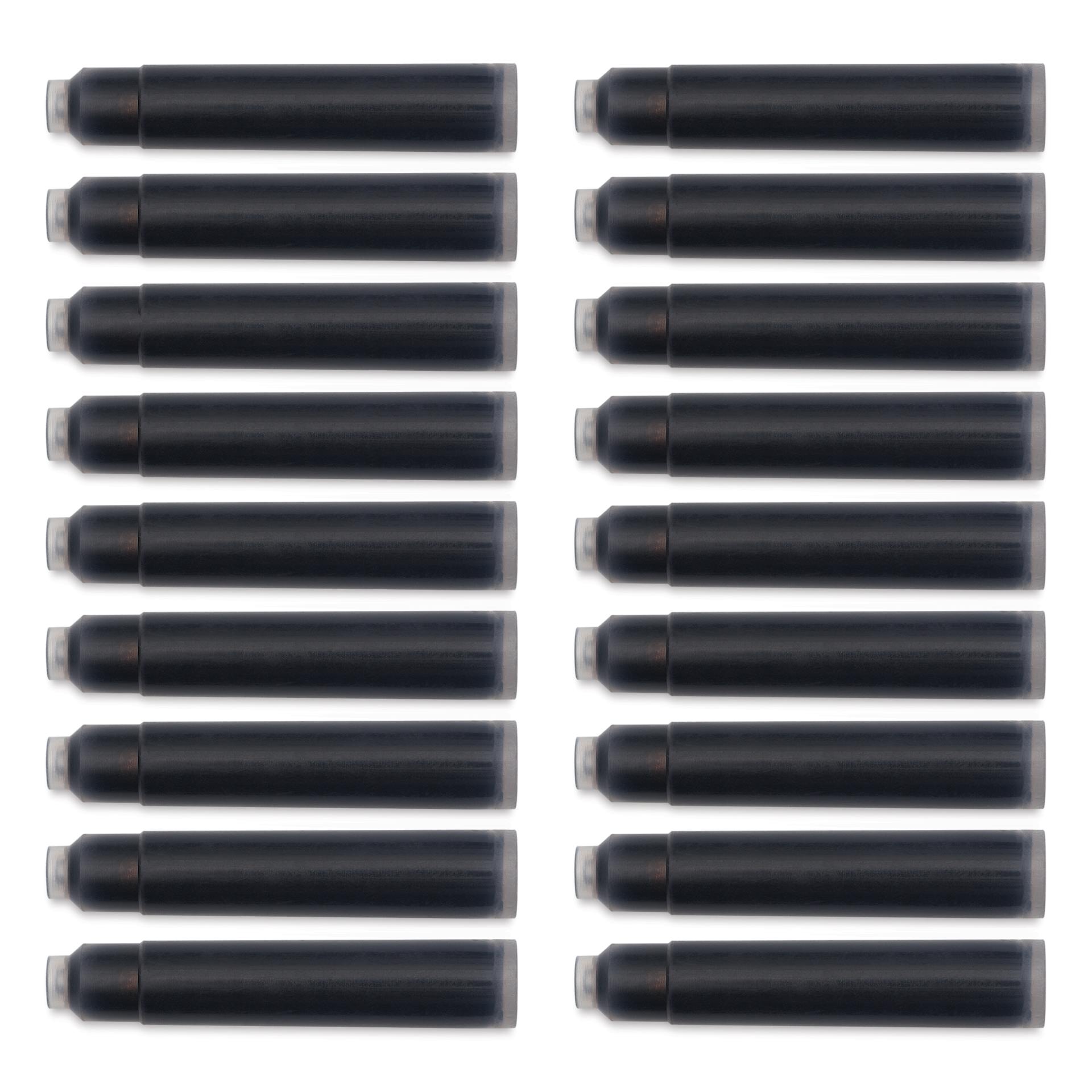 Diamine Ink Cartridges - Pkg of 18, Chocolate Brown, contents