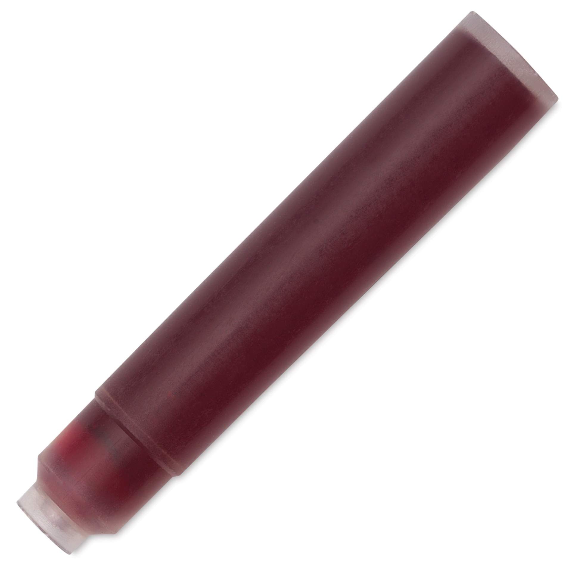 Diamine Ink Cartridges - Pkg of 18, Autumn Oak, close up of cartridge