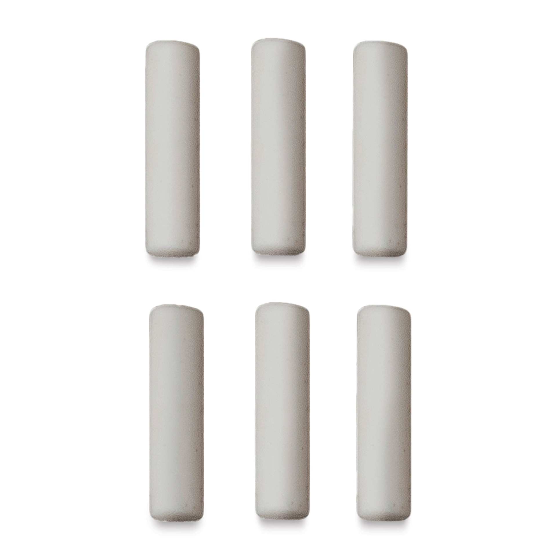 Makers Cabinet Ferrule Eraser Refills - Pkg of 6, packaging