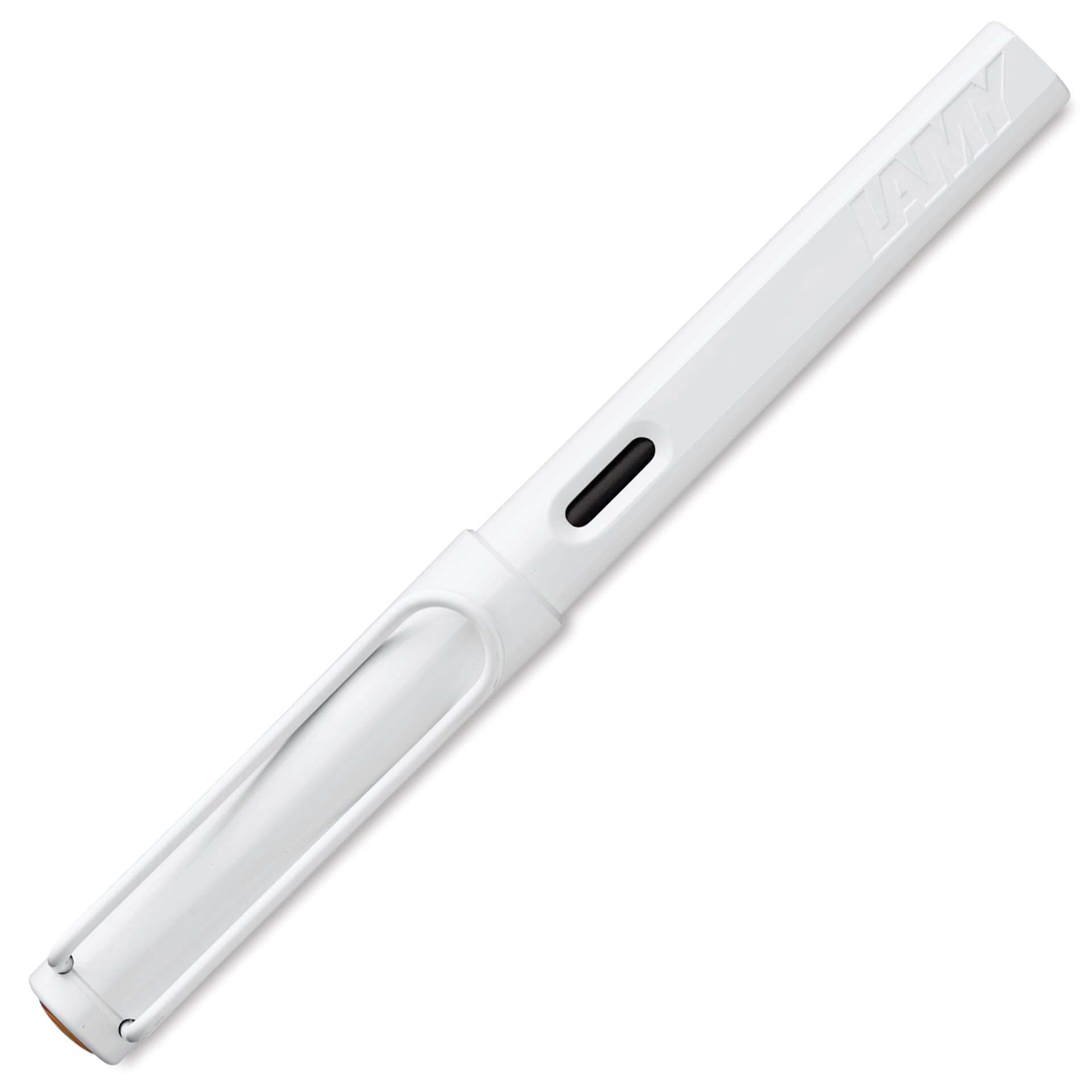Lamy Safari Multi Ring Fountain Pen Set - White, Fine Nib, capped