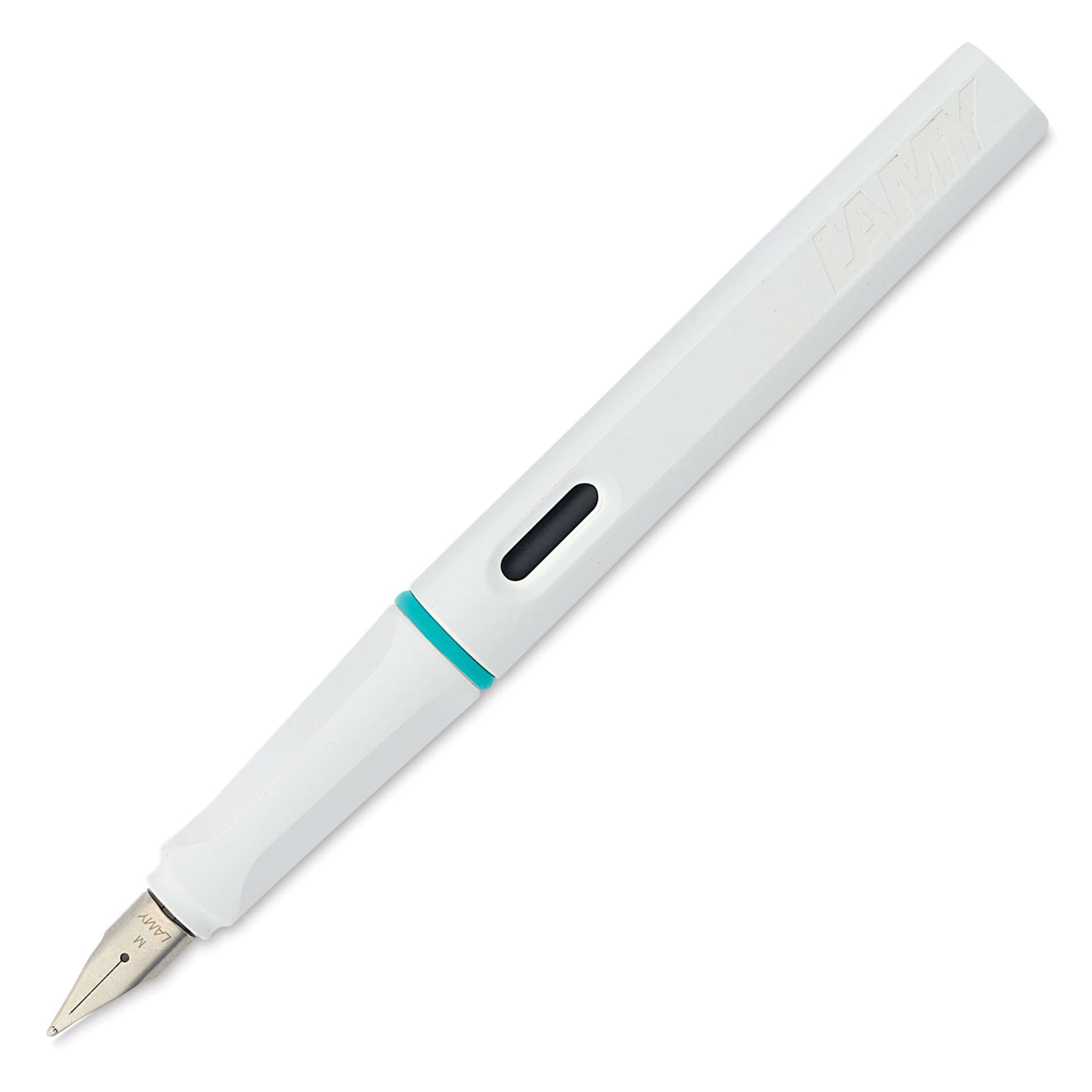 Lamy Safari Multi Ring Fountain Pen Set - White, Medium Nib