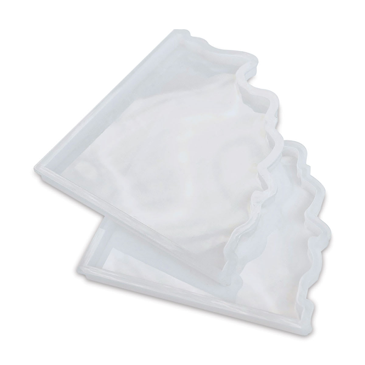 American Crafts Color Pour Agate Coaster Mold - Set of 2 (out of package)