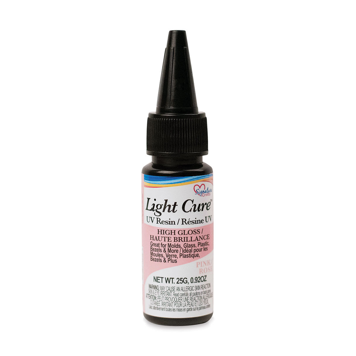 Signature Crafts Light Cure UV Resin - Pink, 25 g