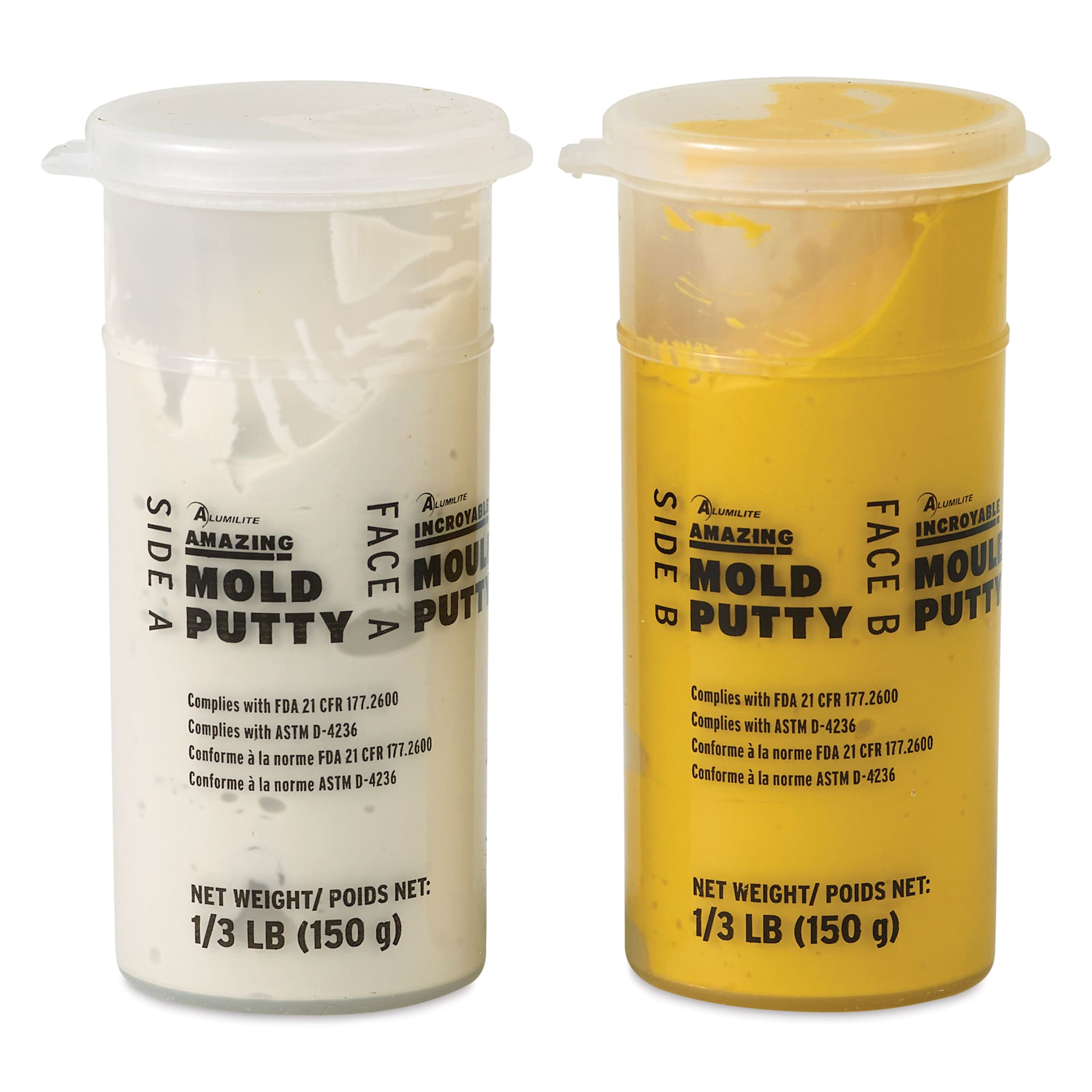 Alumilite Amazing Mold Putty - 2/3 lb - putty tubes