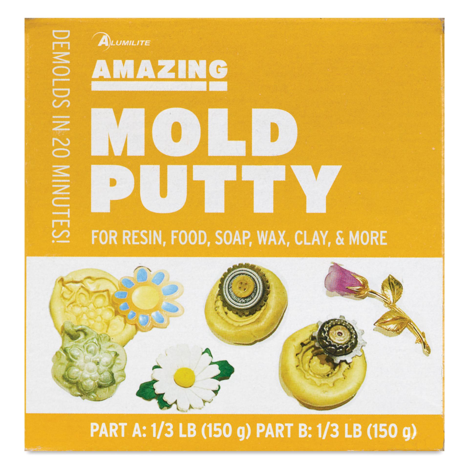Alumilite Amazing Mold Putty - 2/3 lb - front of packaging