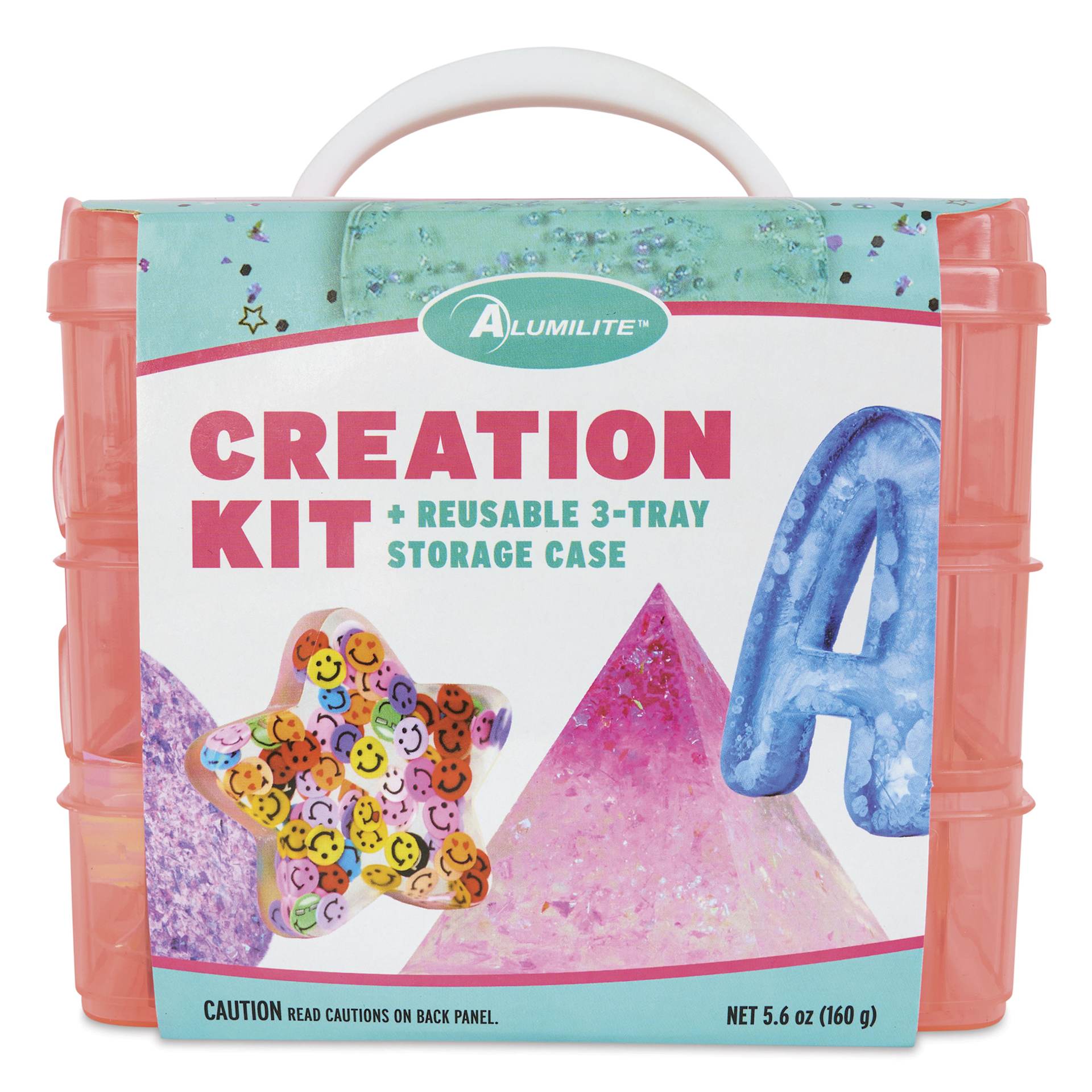 Alumilite Creation Kit - Coral Container, Set of 84 - front of packaging