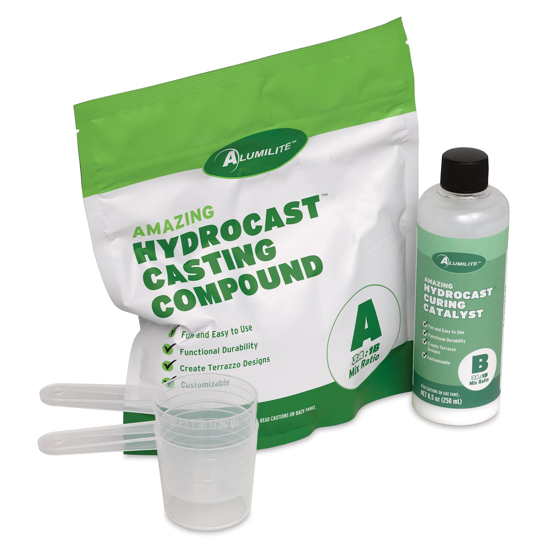 Alumilite Amazing HydroCast Refill Kit - 2.2 lb - contents