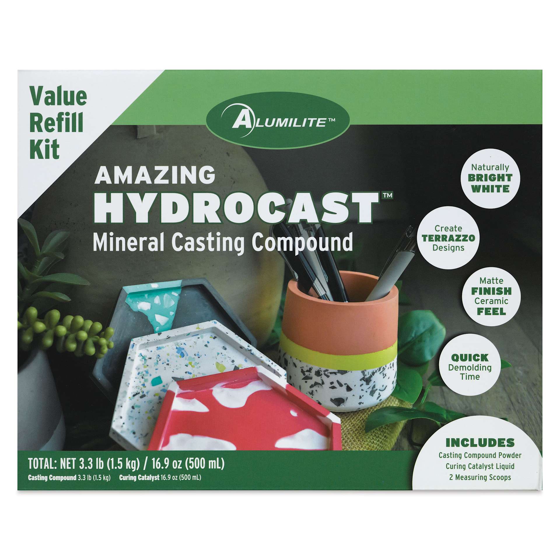 Alumilite Amazing HydroCast Refill Kit - 4.4 lb - front of packaging