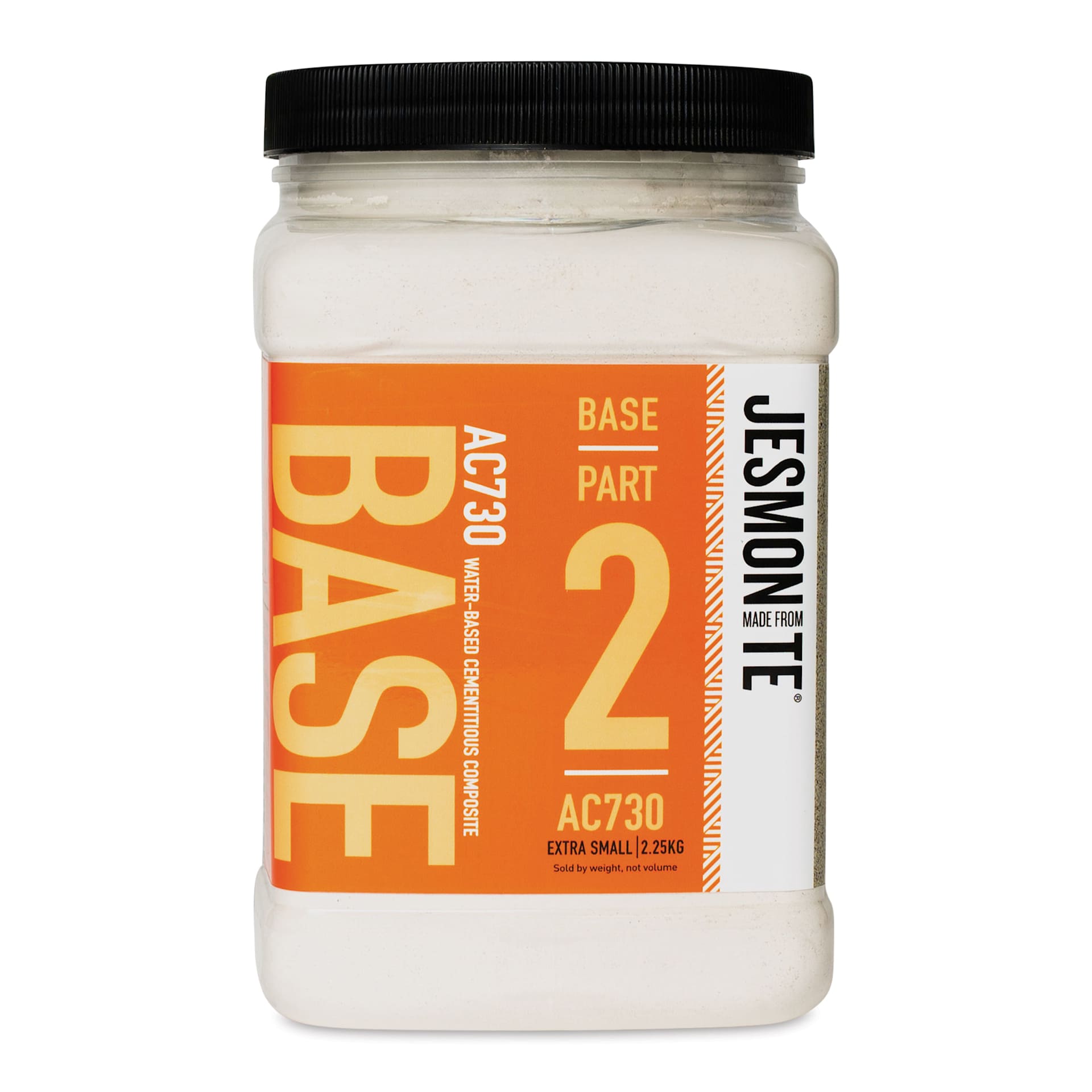 Jesmonite AC730 Micro-Concrete - Base, Portland Stone, XS, 2.25 kg Jar