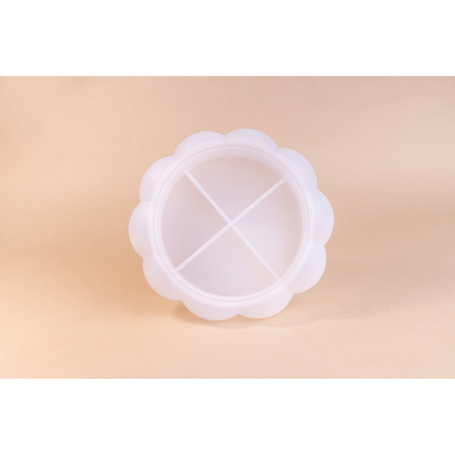 Jesmonite Silicone Tray Mold - Bubble Tray on table