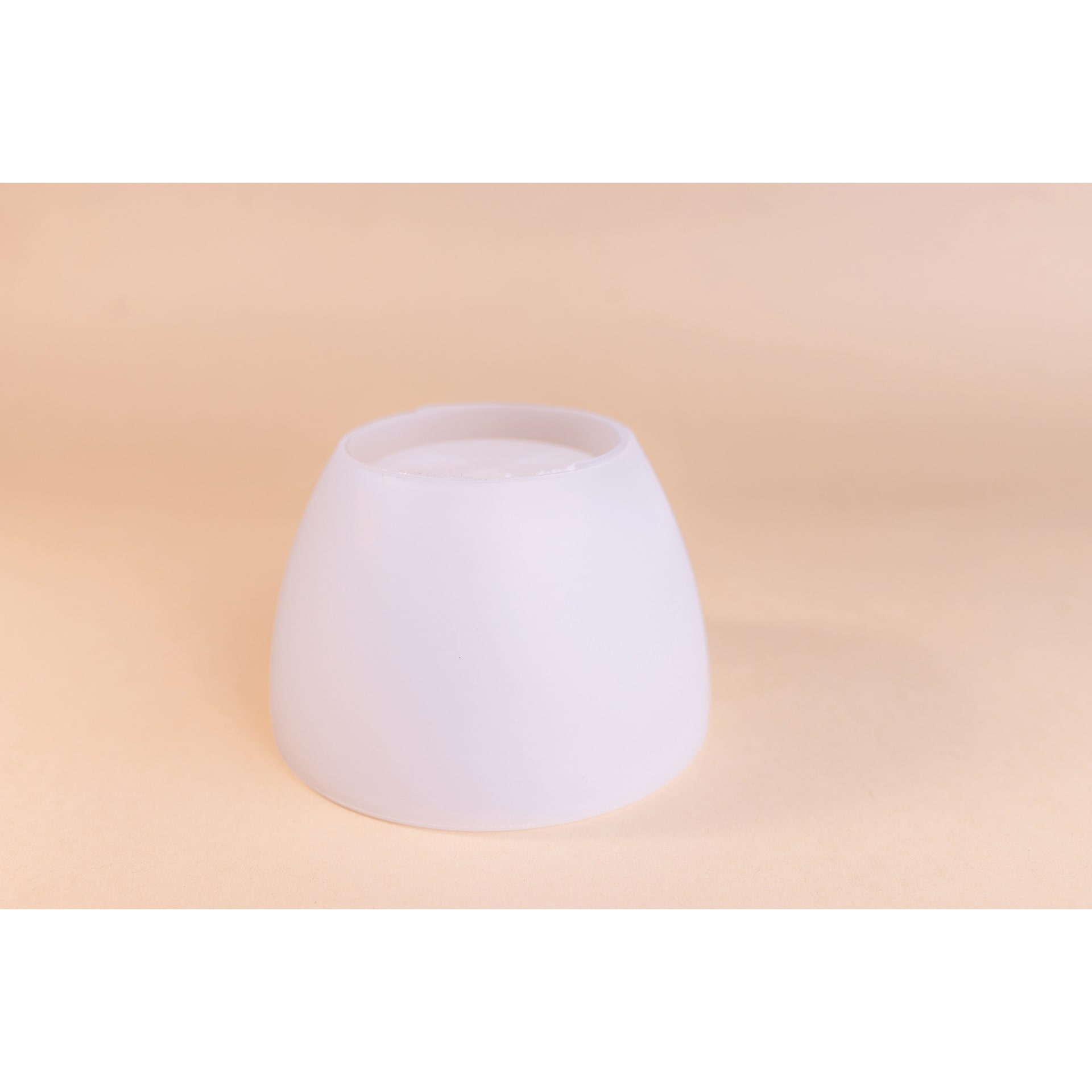 Jesmonite Silicone Pot Mold - Shaped Pot resting on table