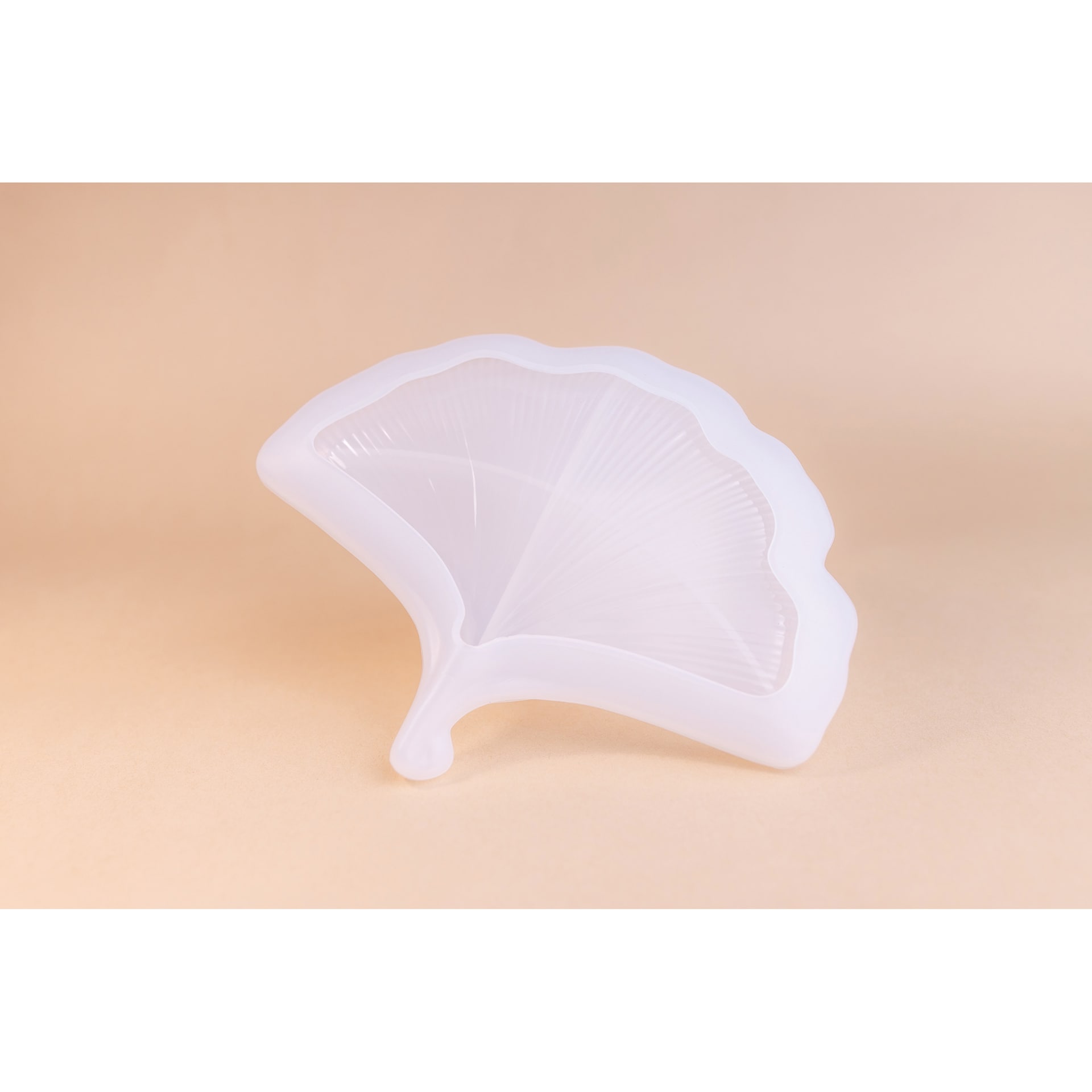 Jesmonite Silicone Ginkgo Leaf Mold empty