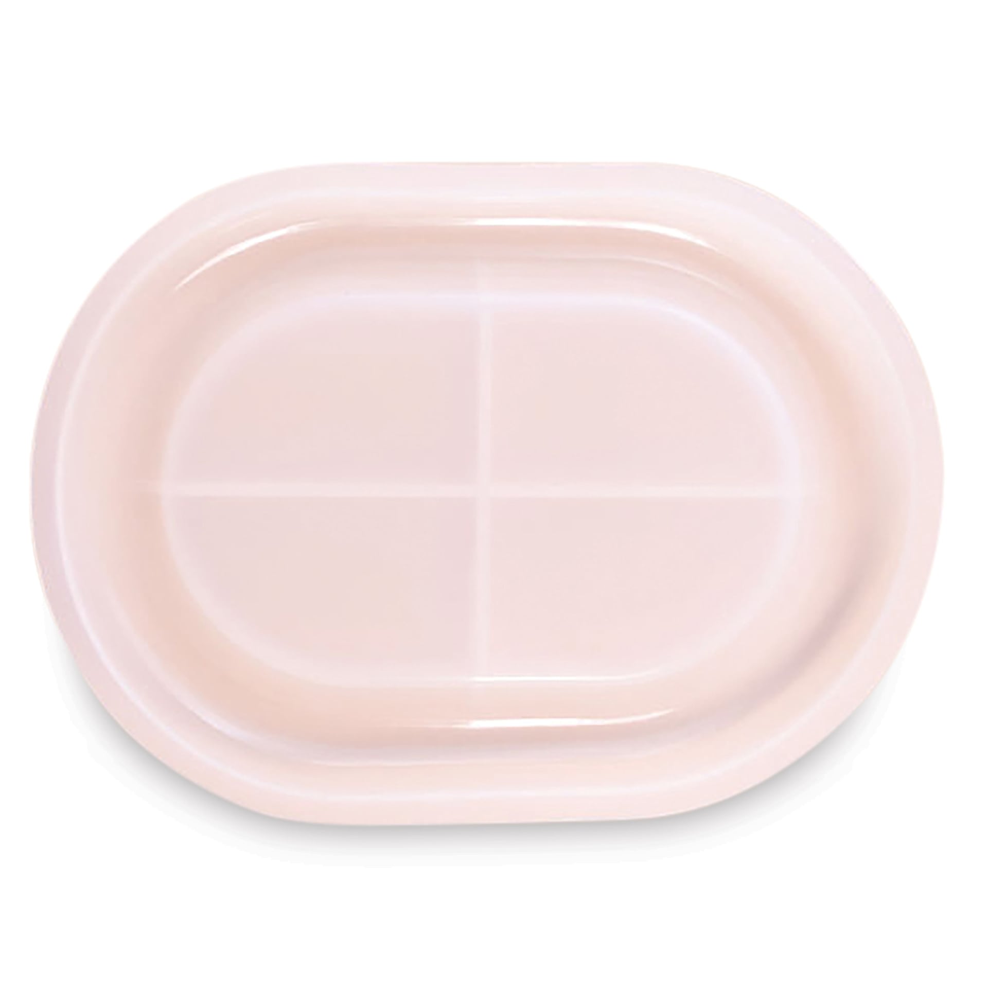 Jesmonite Silicone Tray Mold - Wide Edge Oval Tray
