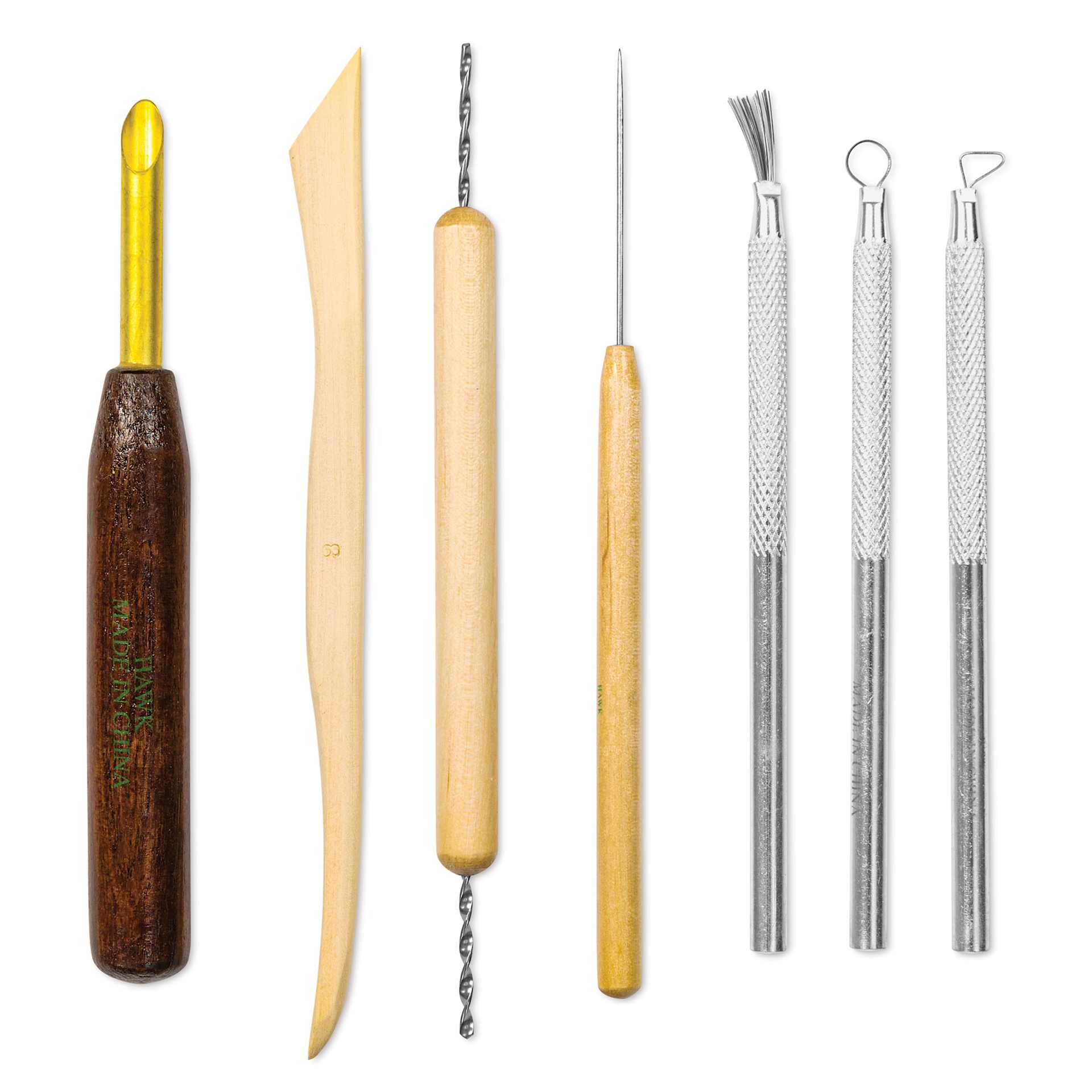 Hawk Sculpture Tools - Set of 7