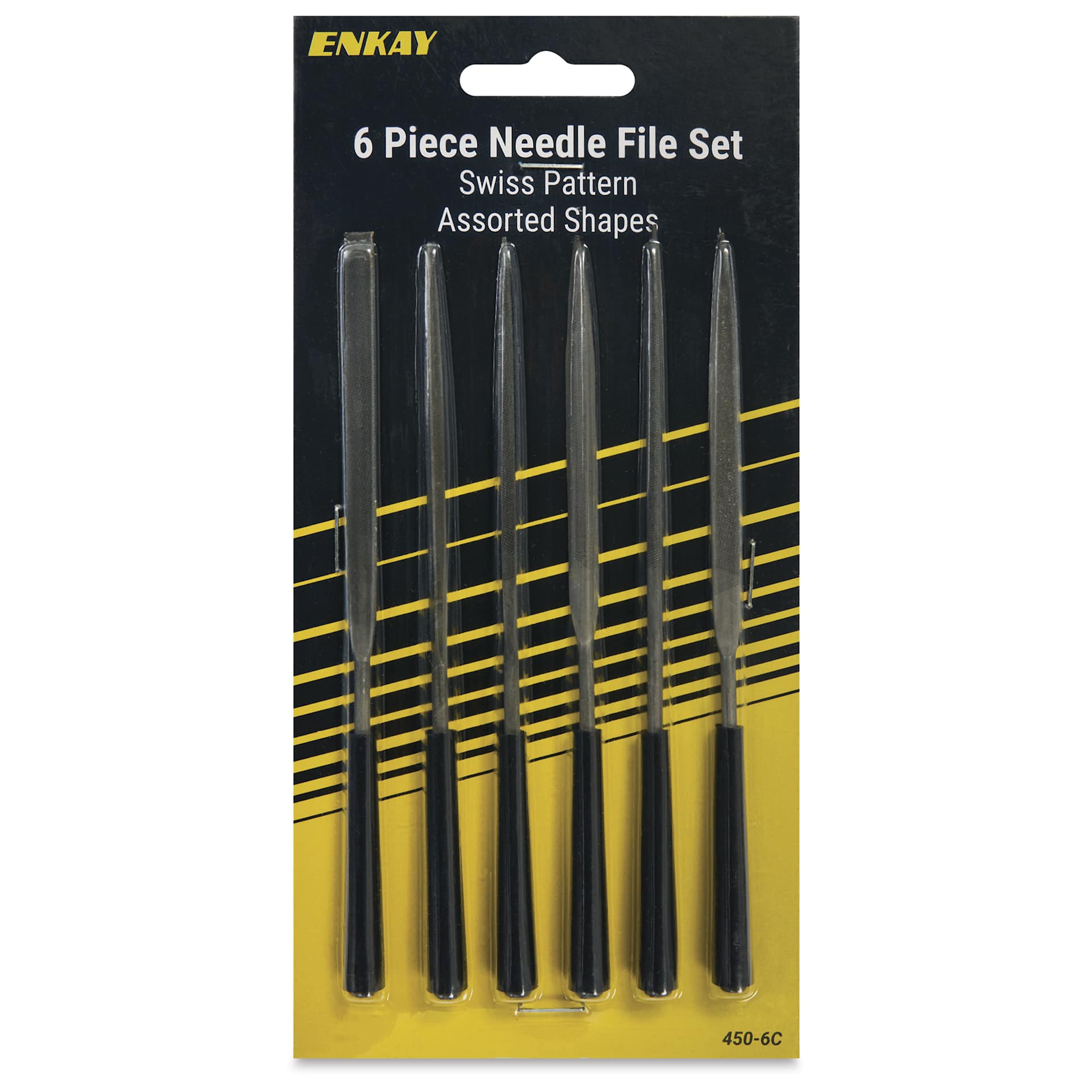 Enkay Needle Files - Set of 6 - front of packaging