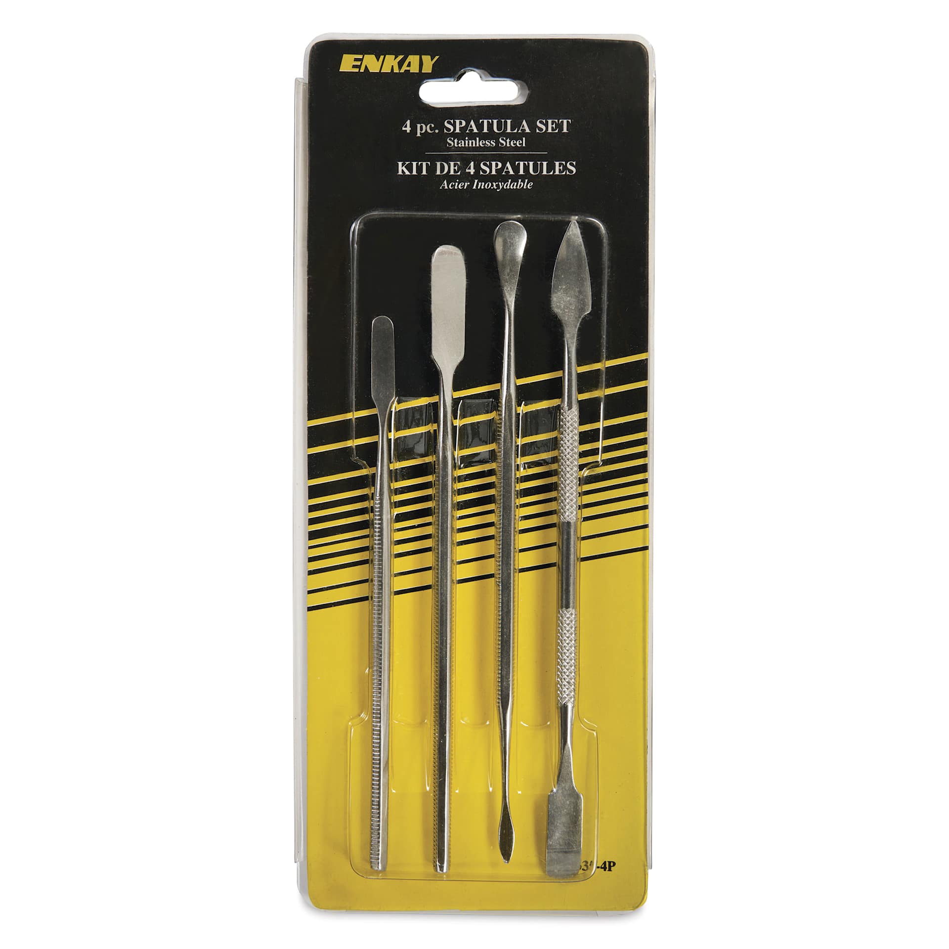 Enkay Spatulas - Set of 4 - front of packaging