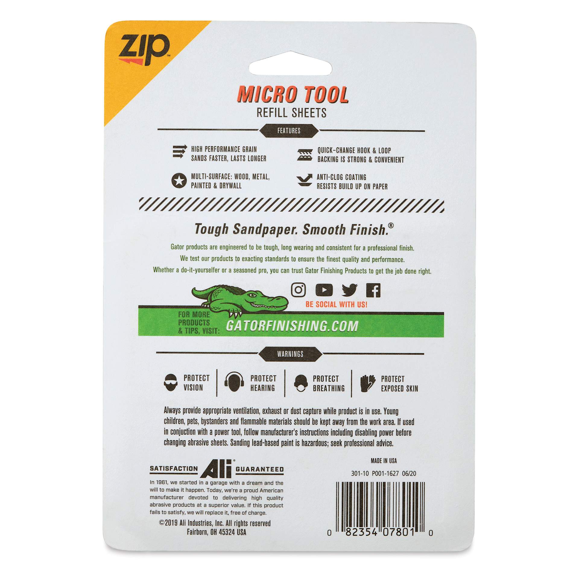 Gator Zip Micro Tool Refill Sheets