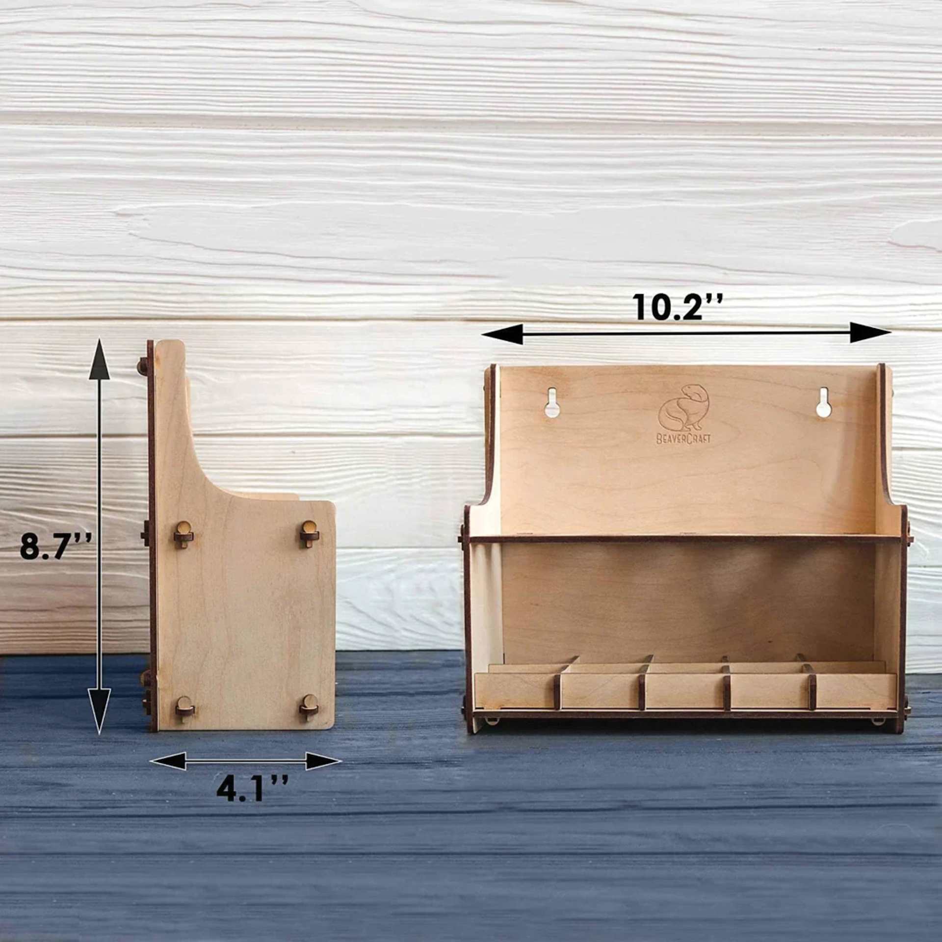 BeaverCraft Tools Holder dimensions