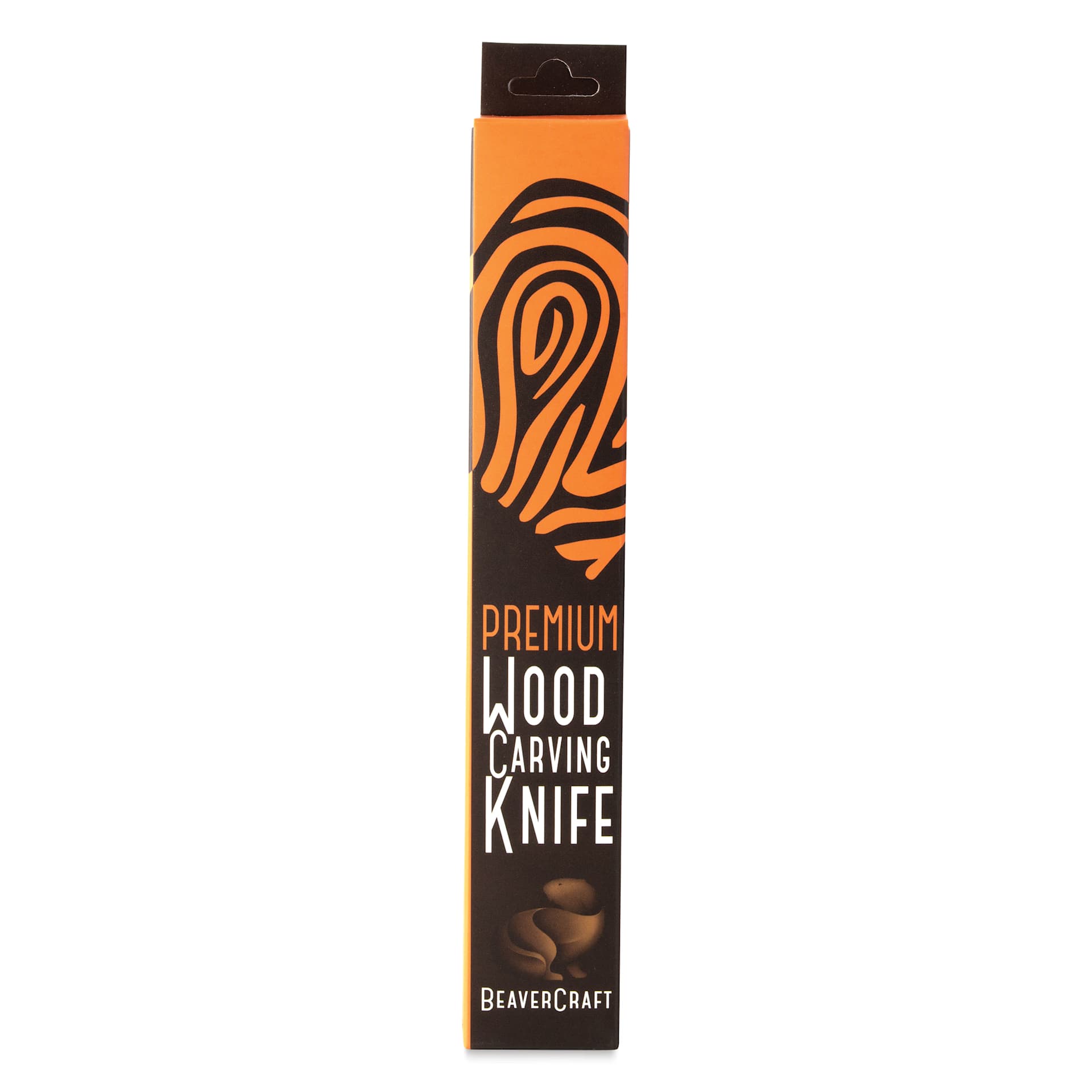 BeaverCraft Whittling Knife for Beginners front of packaging