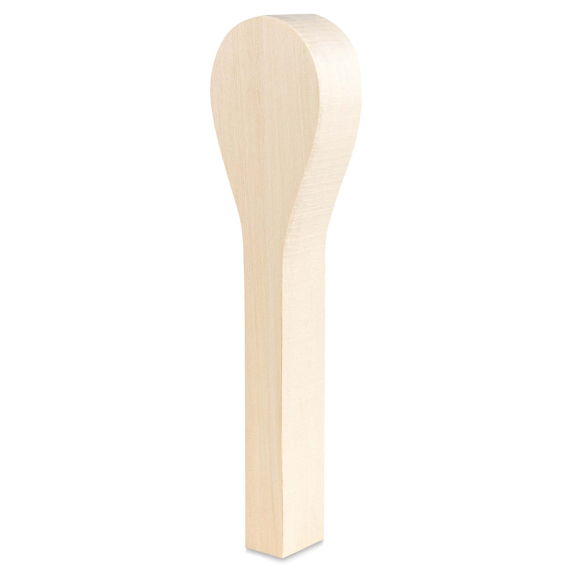 BeaverCraft Wooden Serving Spoon Carving Blank - Linden Wood