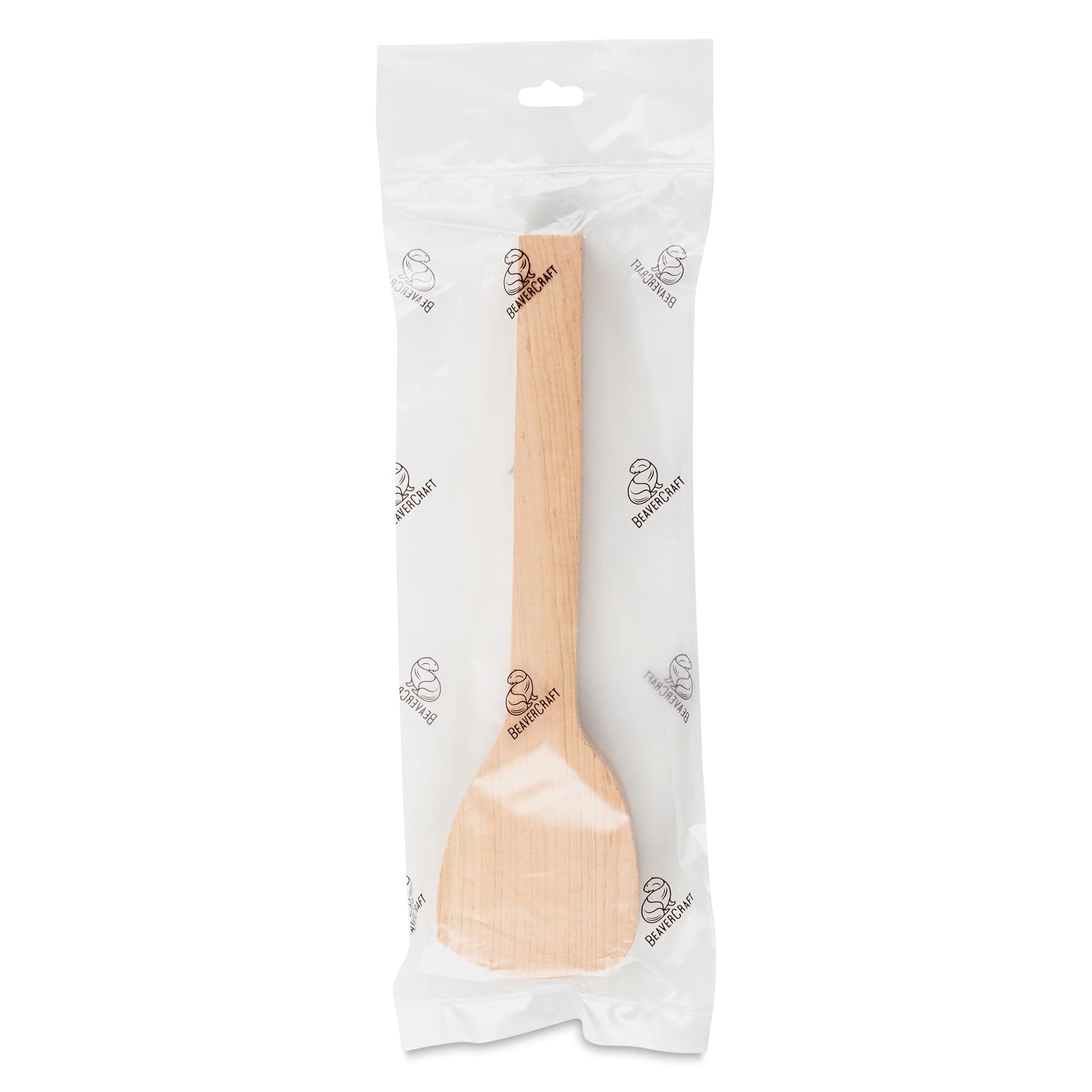 BeaverCraft Wooden Cooking Spoon Carving Blank - Cherry Wood in packaging
