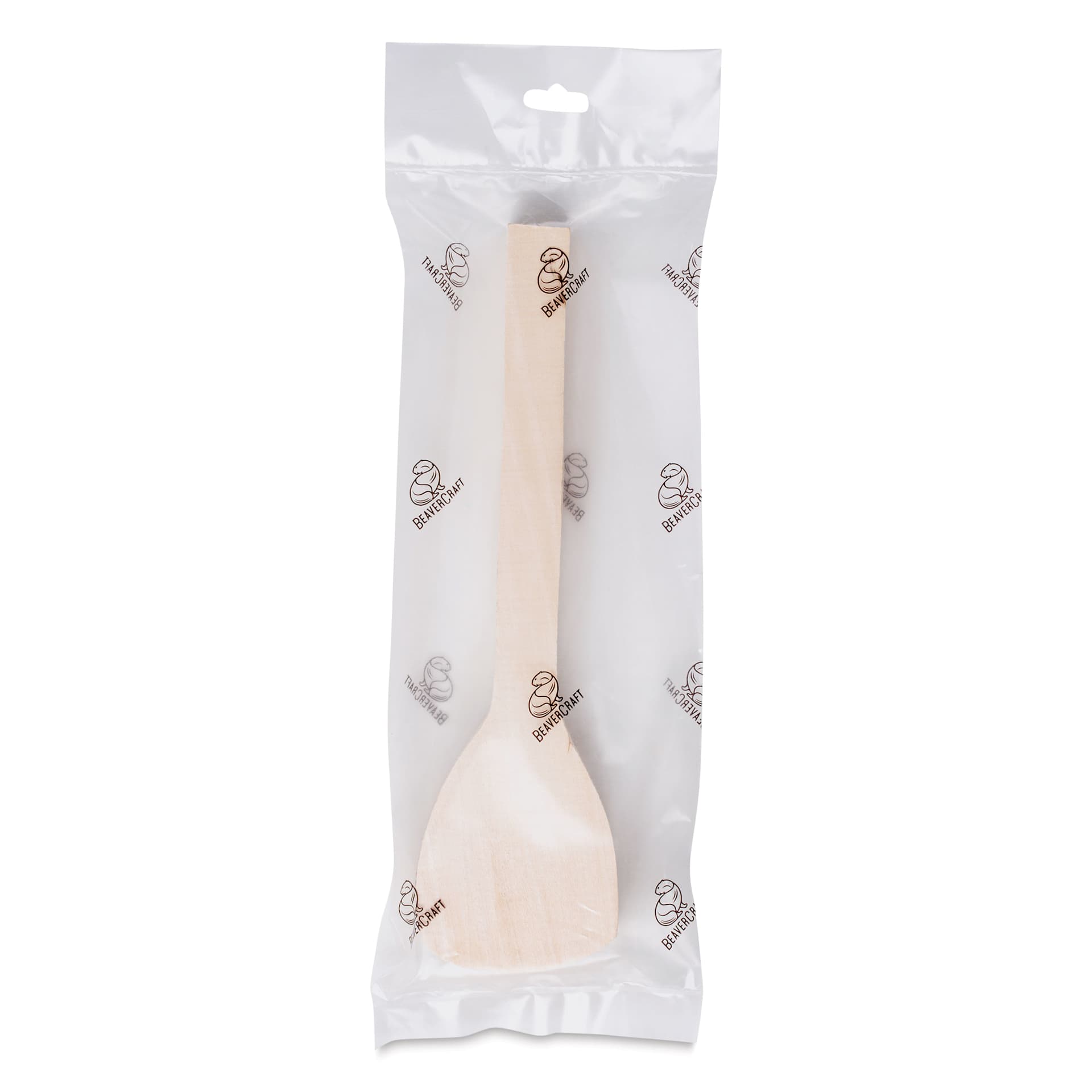 BeaverCraft Wooden Cooking Spoon Carving Blank - Linden Wood in packaging