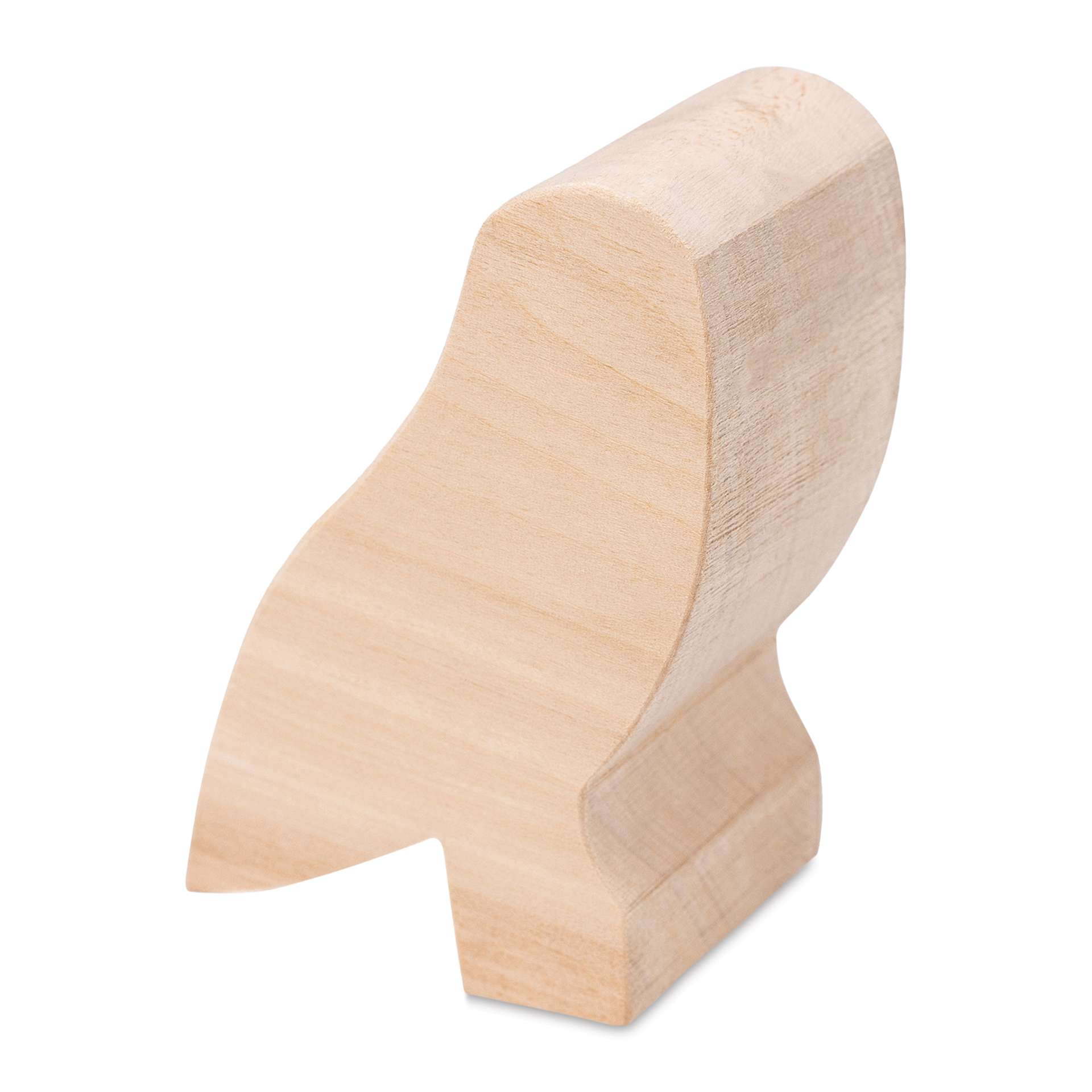 BeaverCraft Wooden Animal Carving Blank - Owl