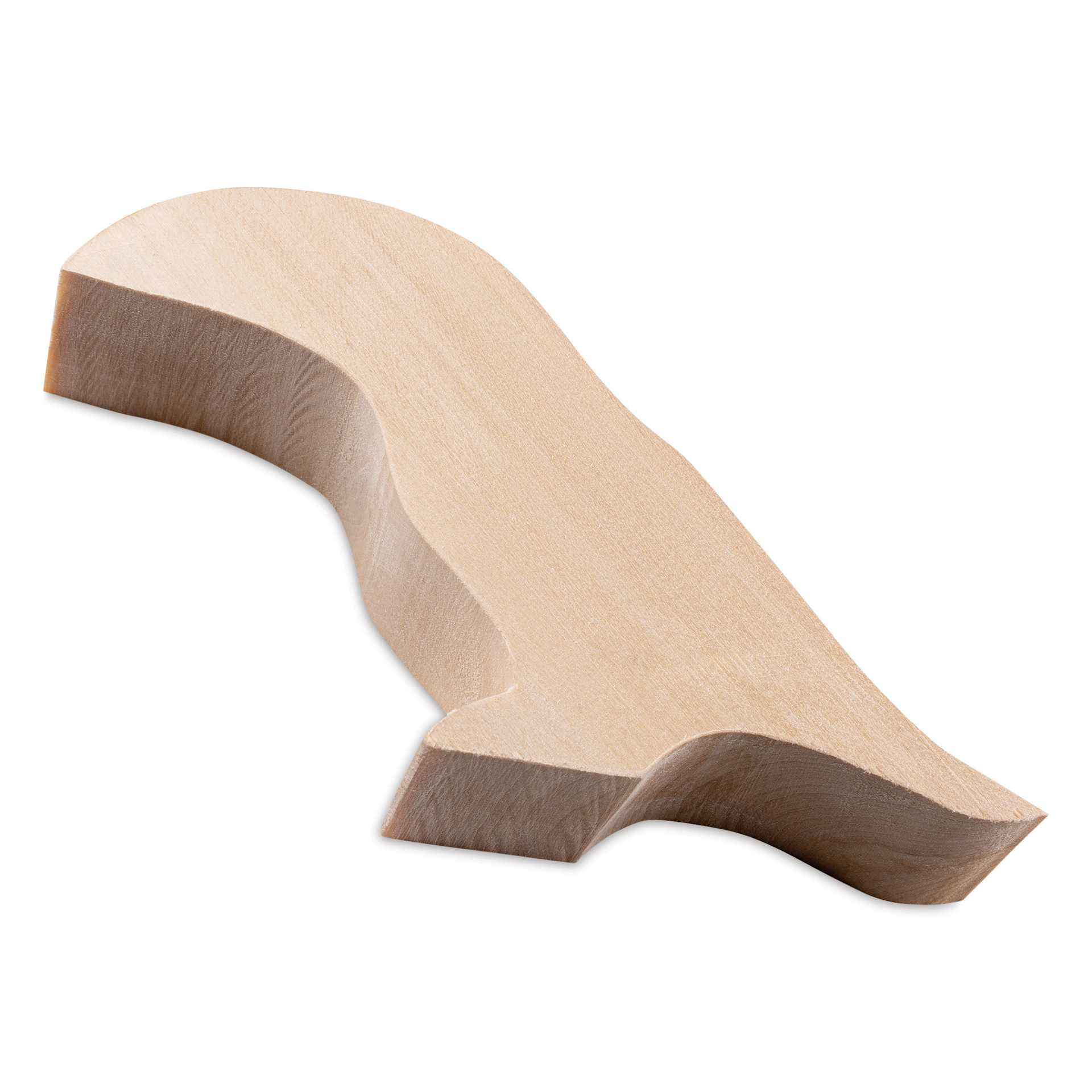 BeaverCraft Wooden Animal Carving Blank - Toucan
