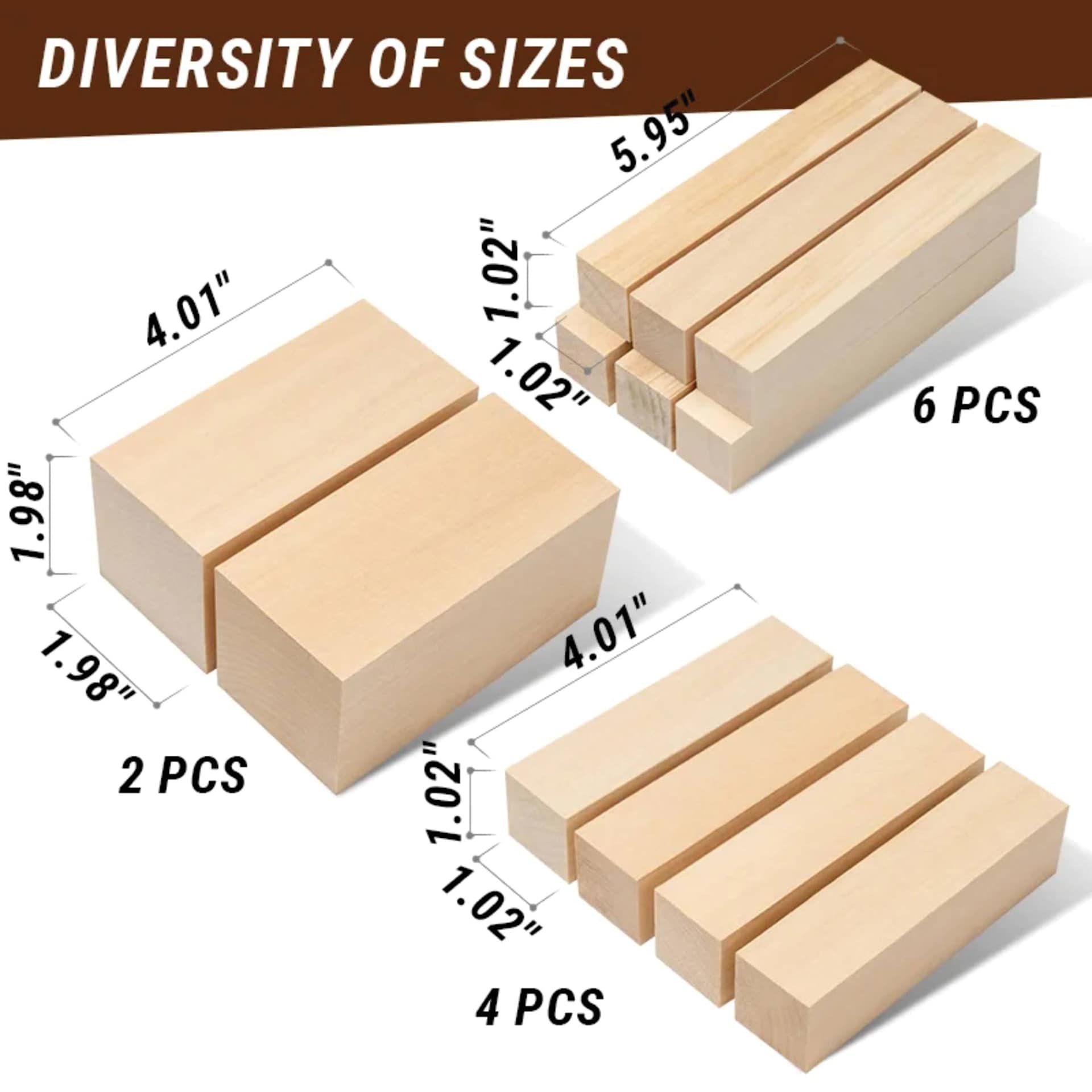 Diversity of Sizes