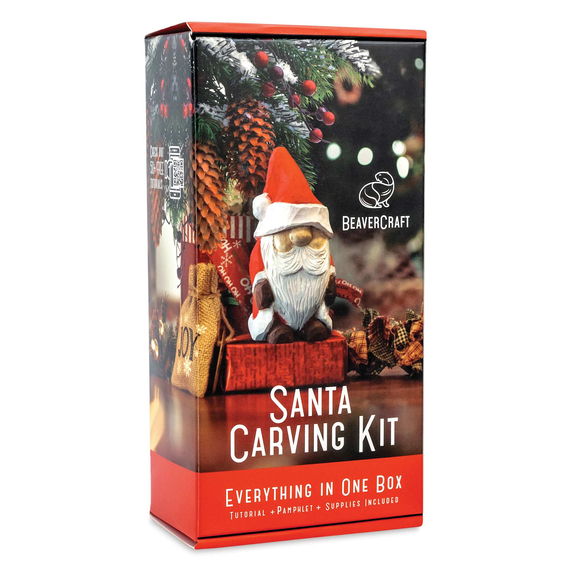 BeaverCraft Santa Carving Kit front of packaging