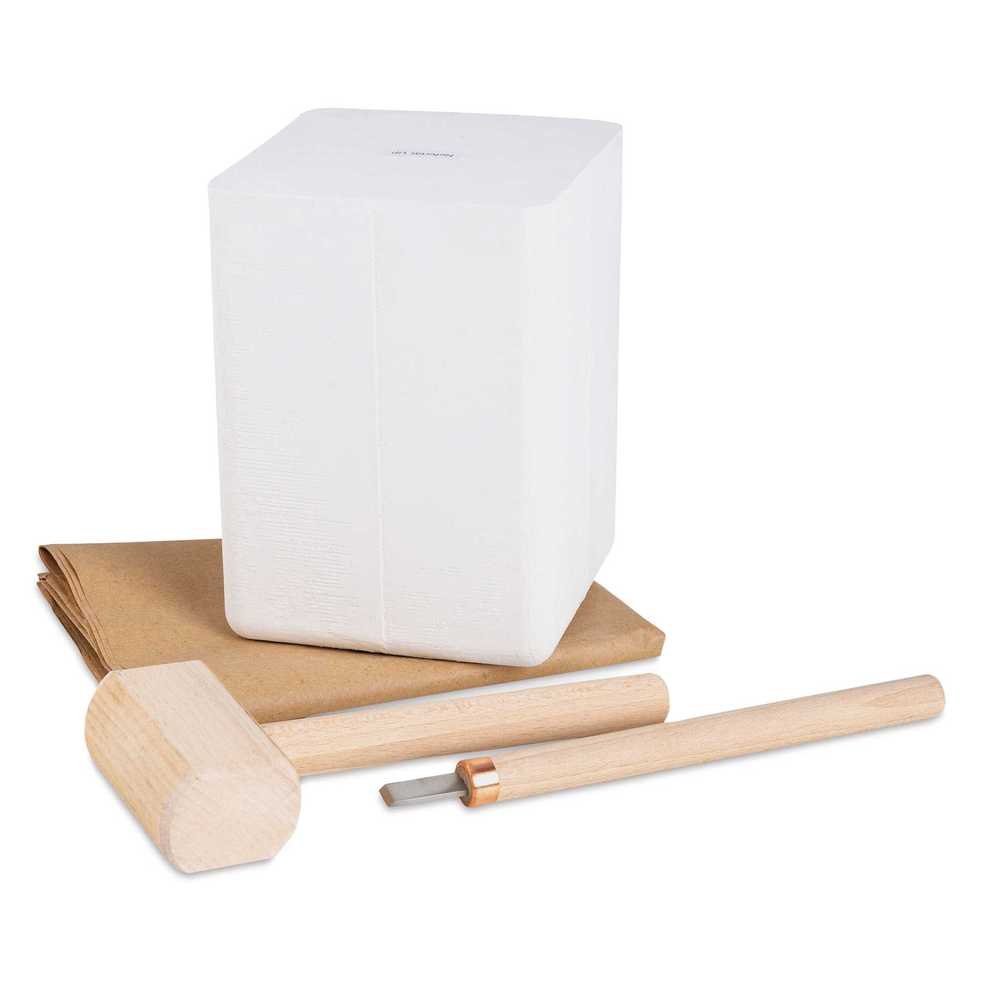 BeaverCraft DIY Sculpting Kit - Nefertiti contents