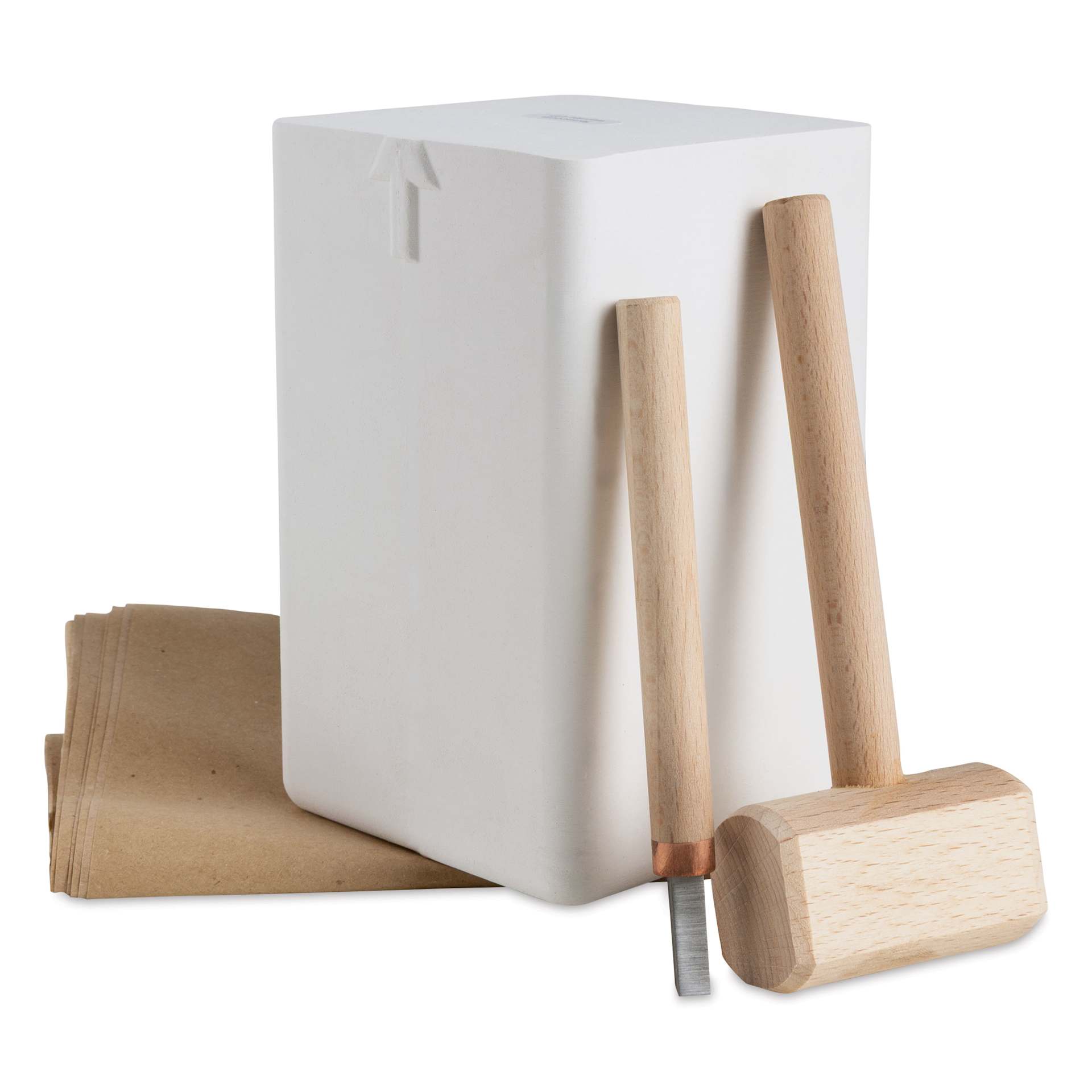 BeaverCraft DIY Sculpting Kit - Terracotta Warrior contents