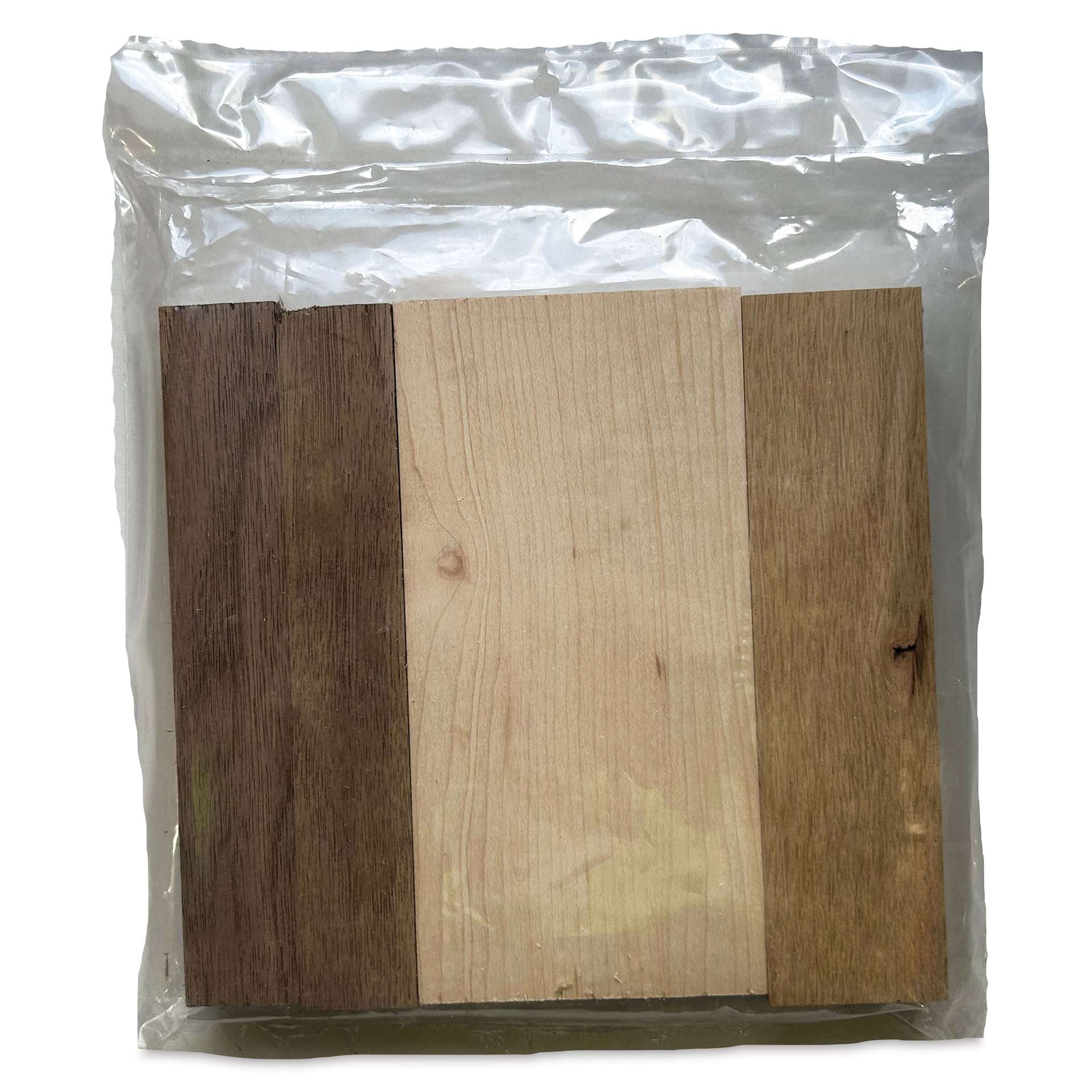 Foggy Bottom Woodworks Hardwood Carving Blocks Set within packaging