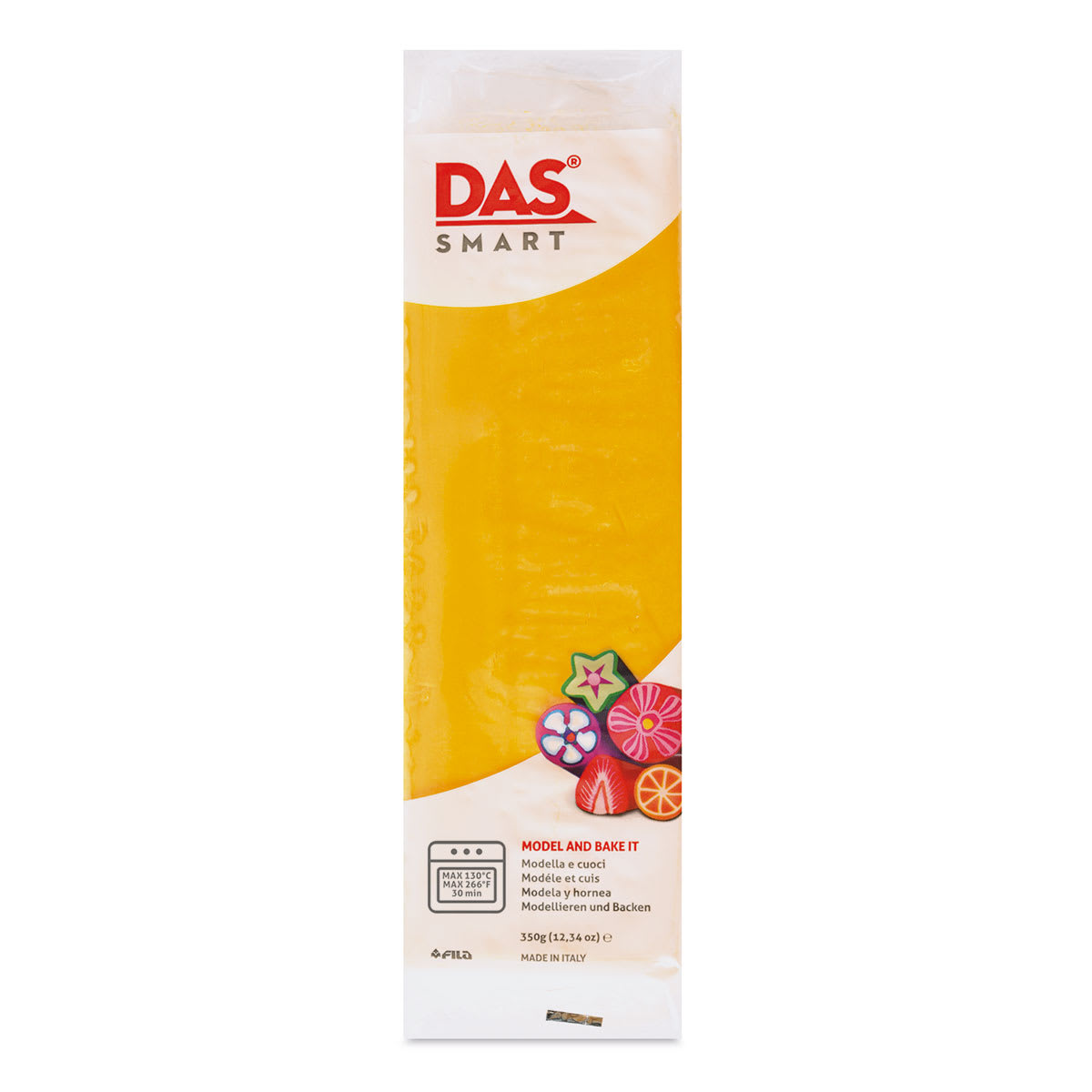 DAS Smart Polymer Clay - Warm Yellow, 12 oz