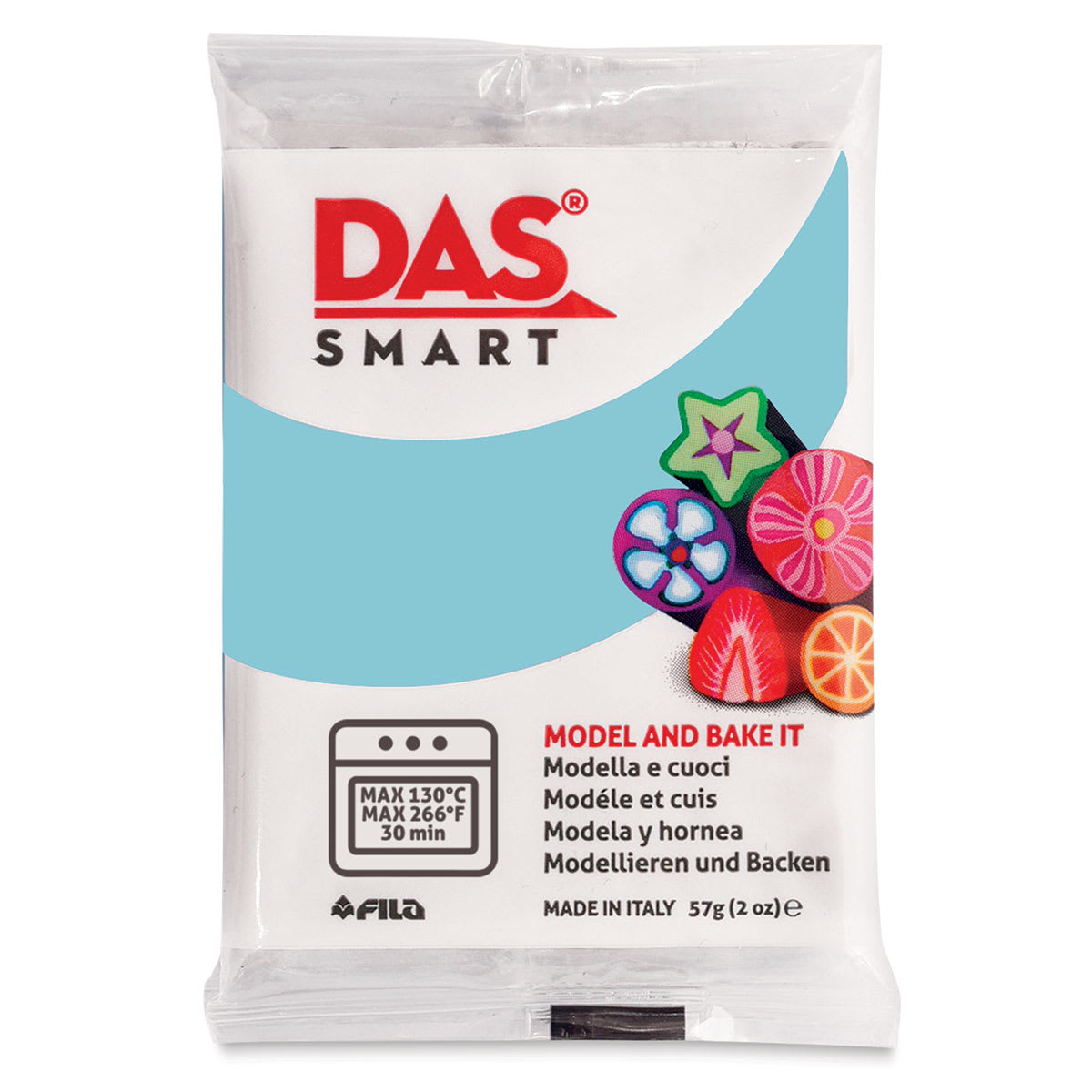 DAS Smart Polymer Clay Aquamarine 2 oz