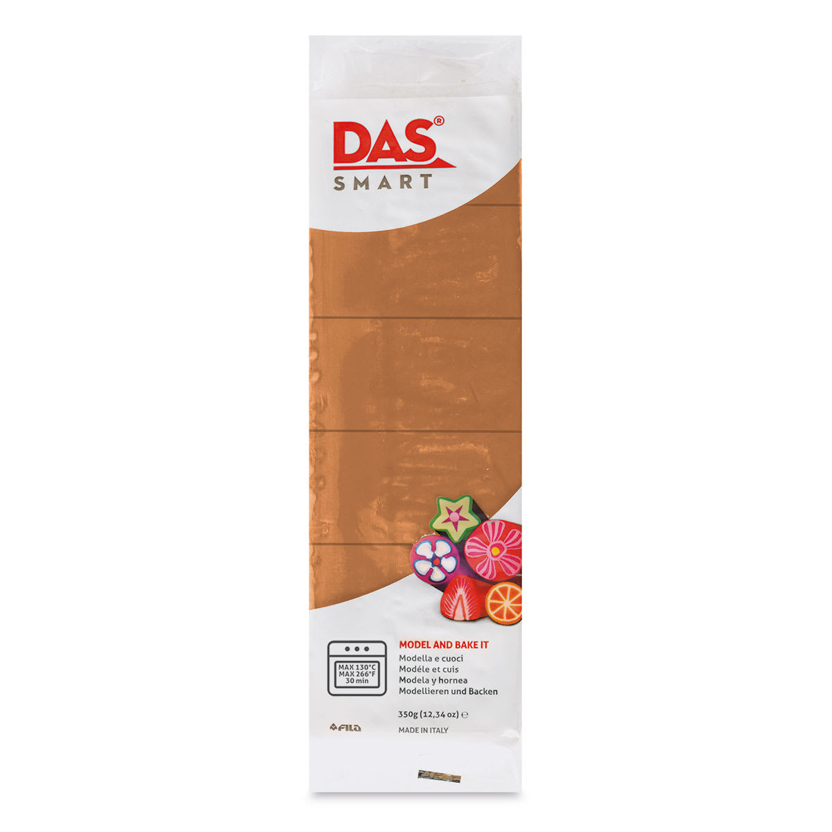 DAS Smart Polymer Clay - Caramel, 12 oz