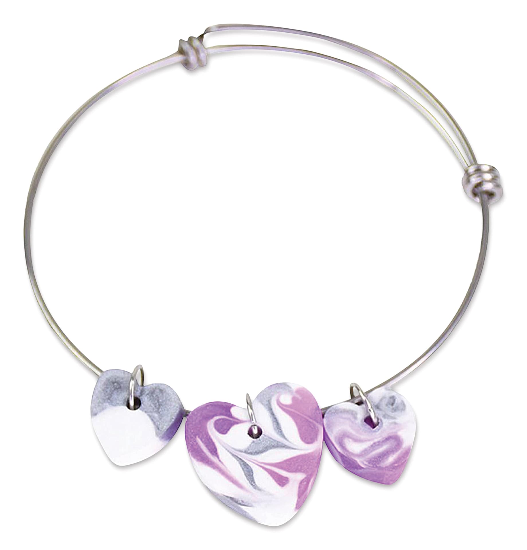 Sculpey Liquid Clay Crafts Ultimate DIY Kit finished bracelet example