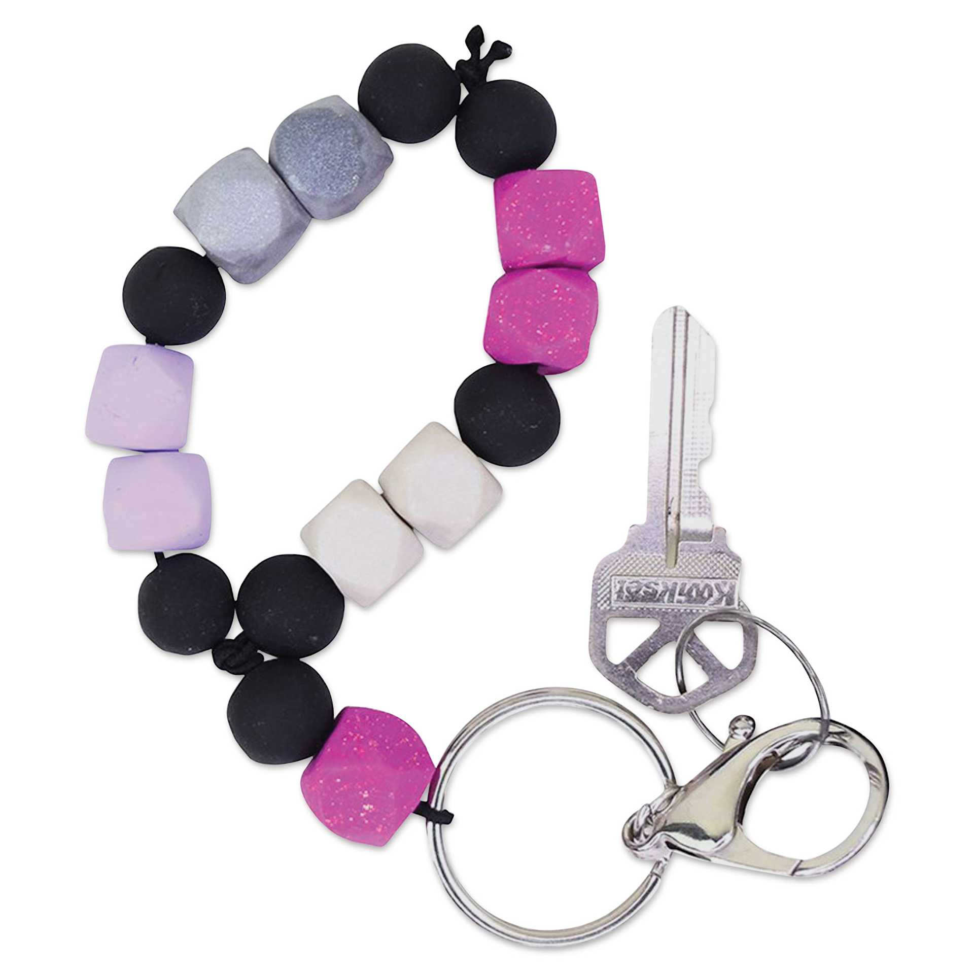 Sculpey Clay Crafts Ultimate DIY Kit finished keychain example