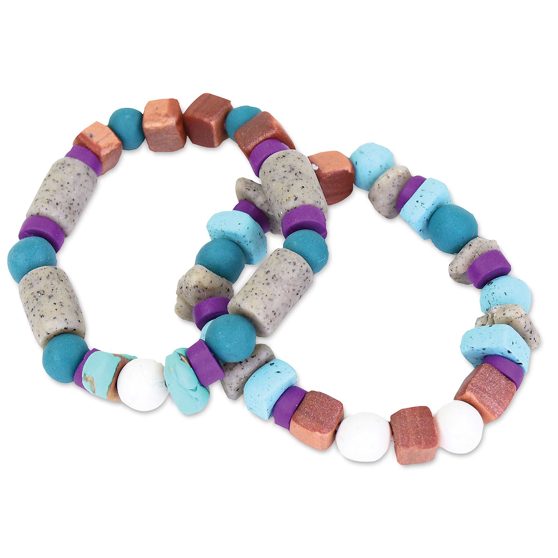 Sculpey Jewelry Ultimate DIY Kit finished bracelet examples