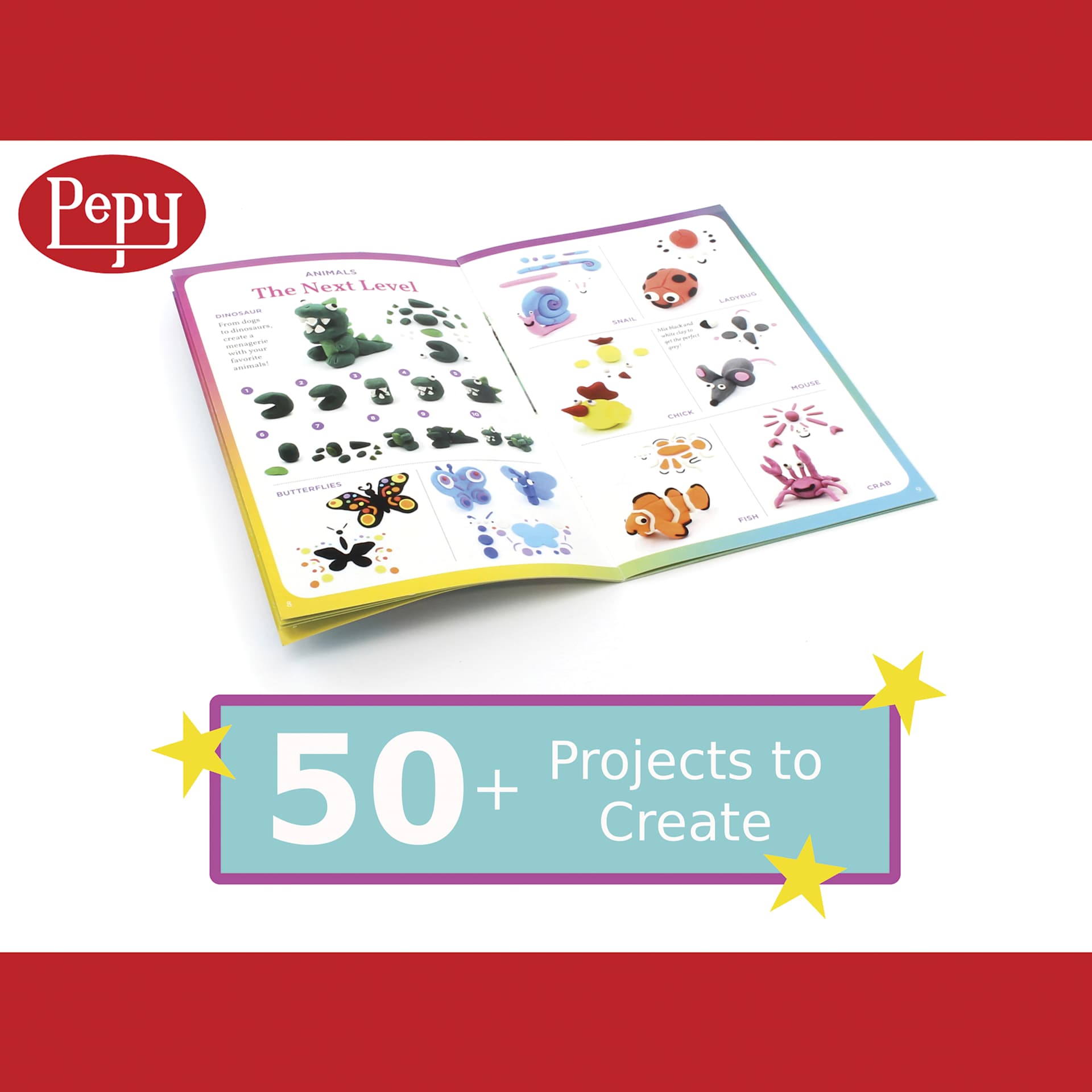 Pepy Plastilina Modeling Clay - Tutorial Book