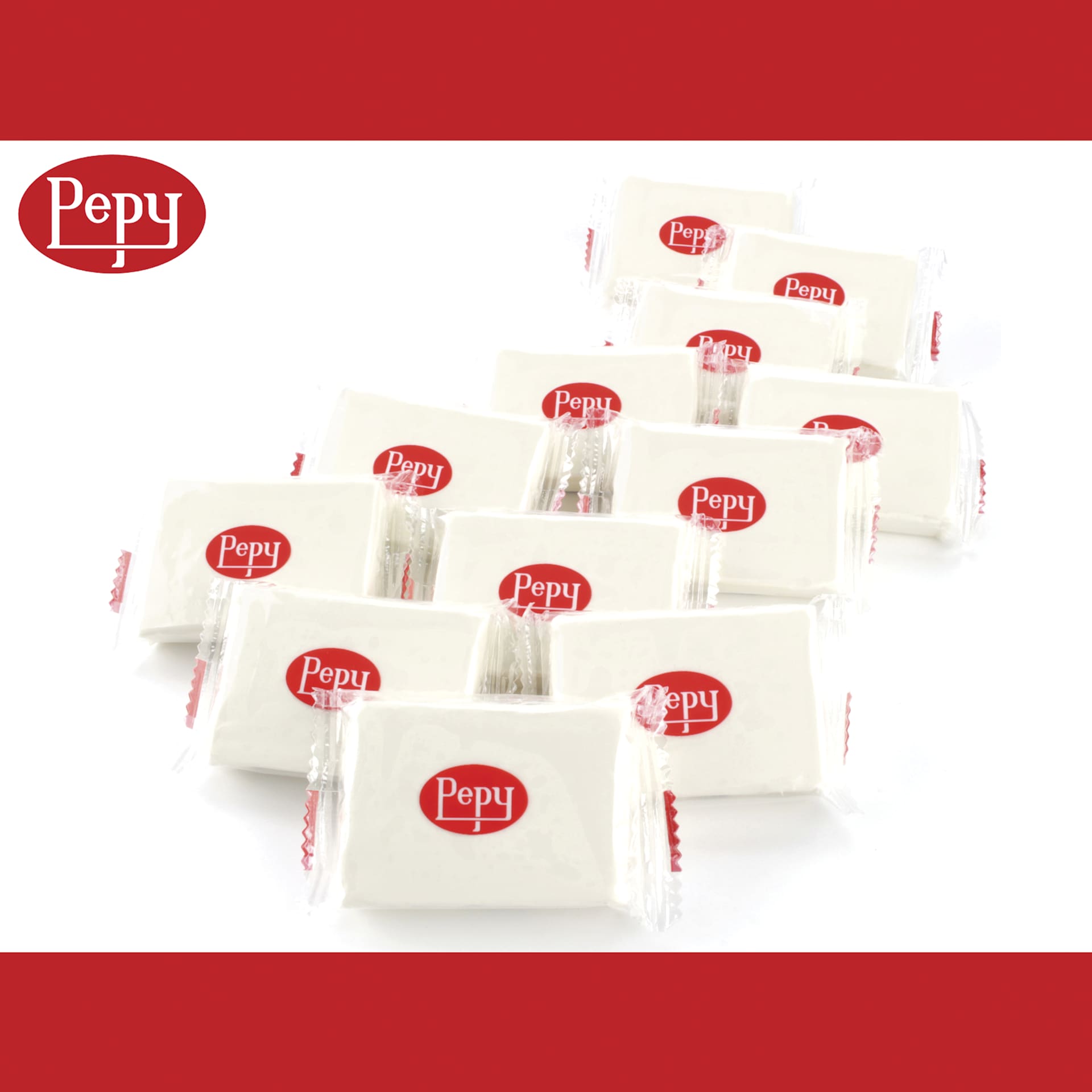 Pepy Plastilina Modeling Clay - White, 1.4 oz, Pkg of 24
