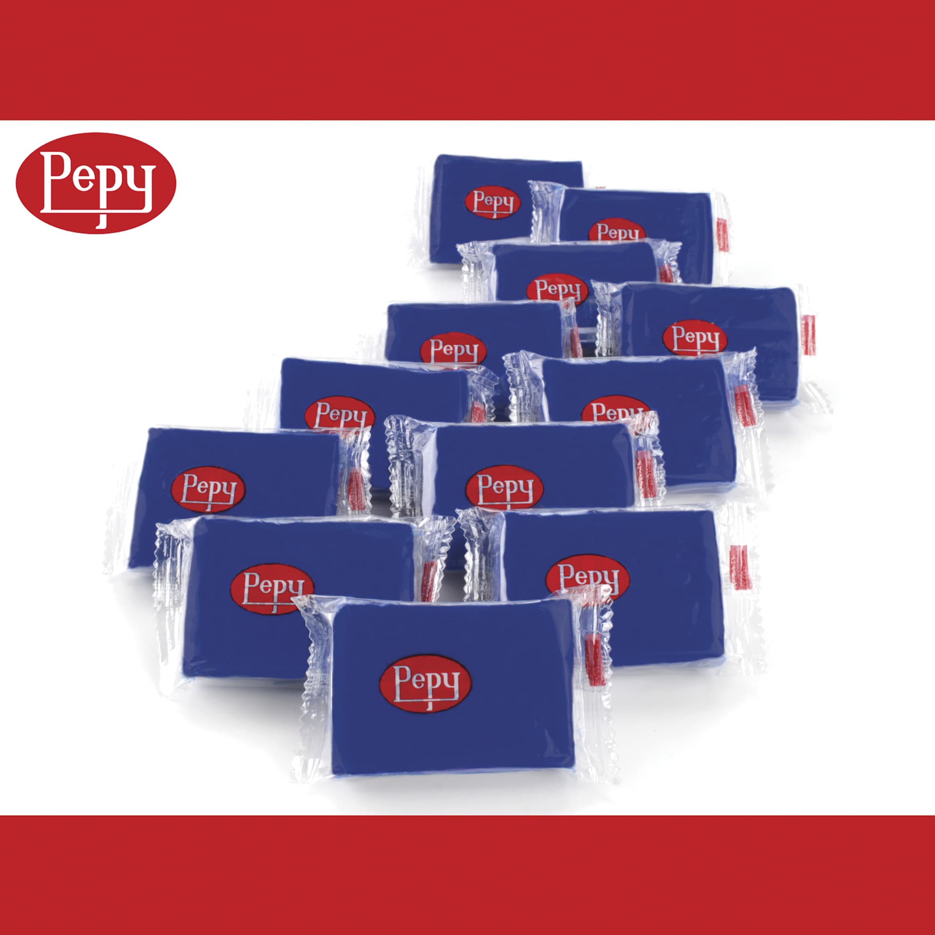 Pepy Plastilina Modeling Clay - Dark Blue, 1.4 oz, Pkg of 24