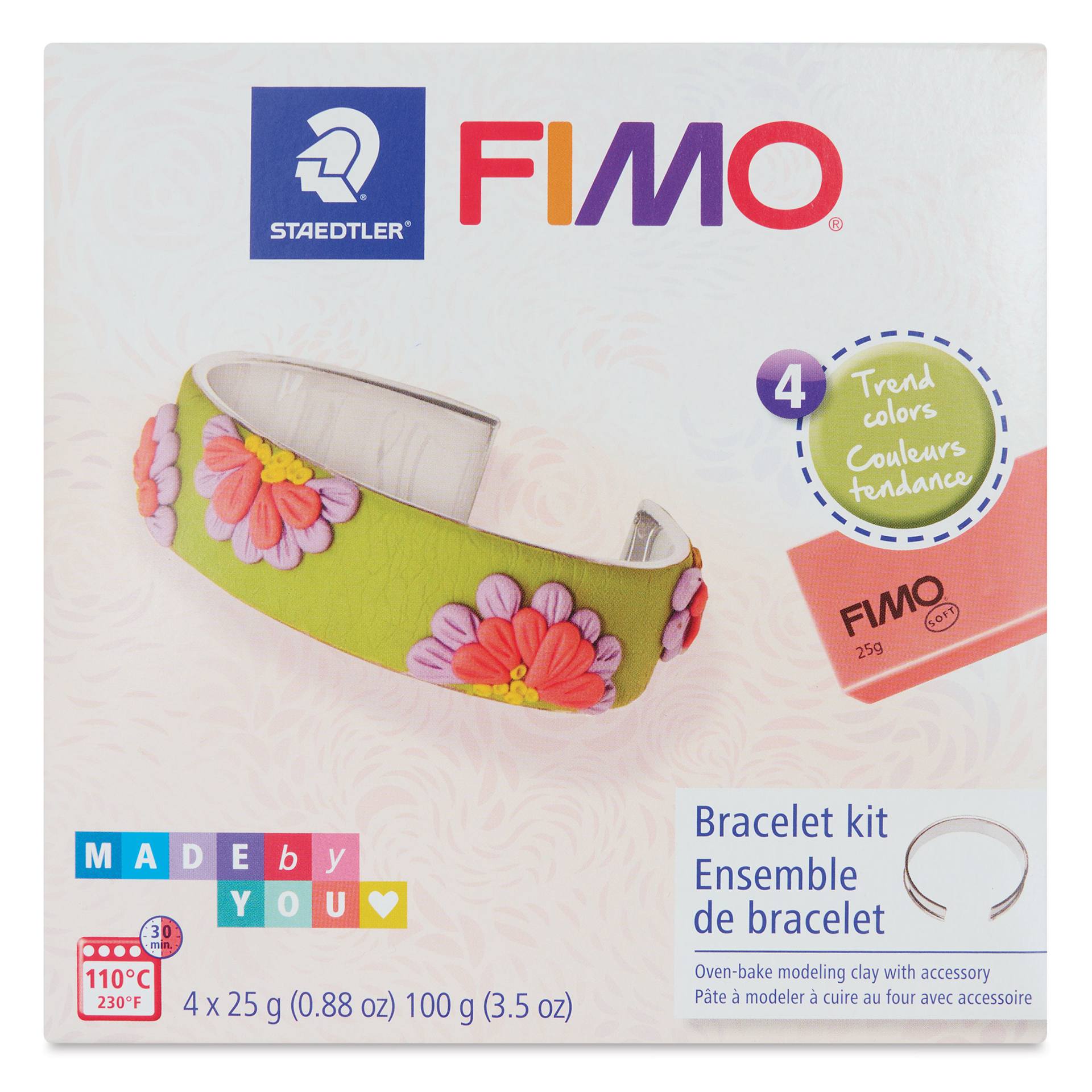 Staedtler Fimo Made By You Bracelet Kit - front of packaging
