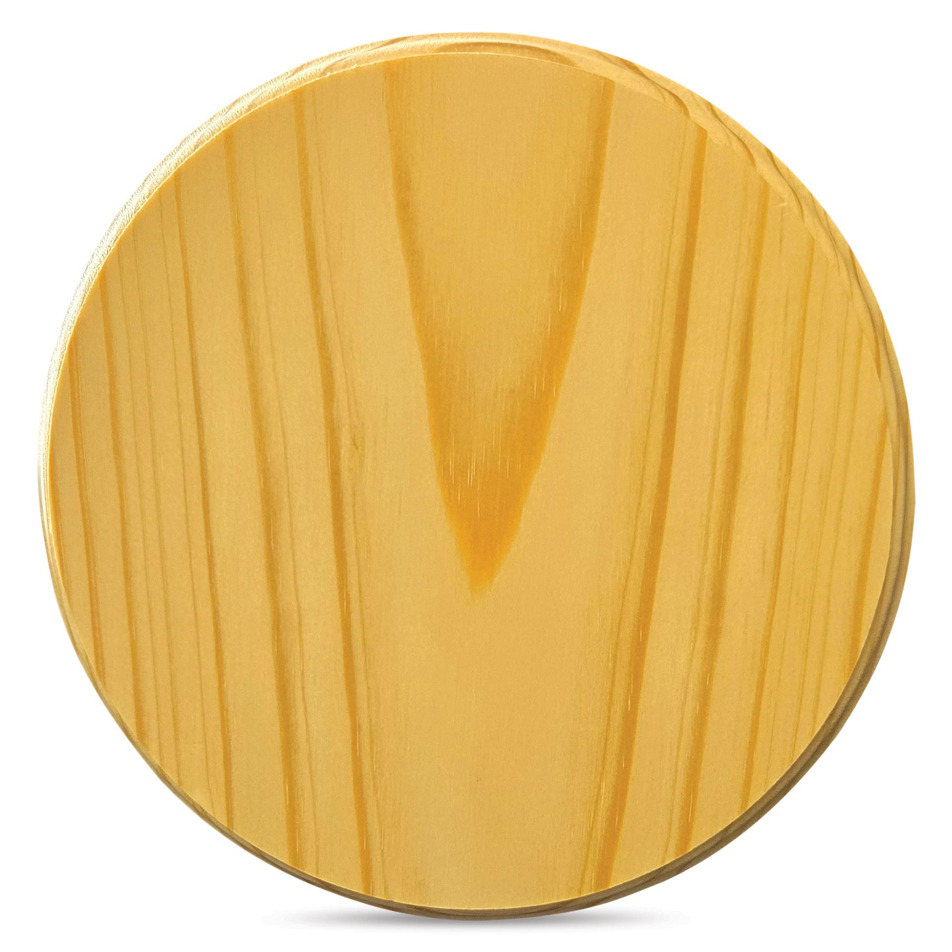 Foggy Bottom Woodworks Pine Plaque - Circle, 8"