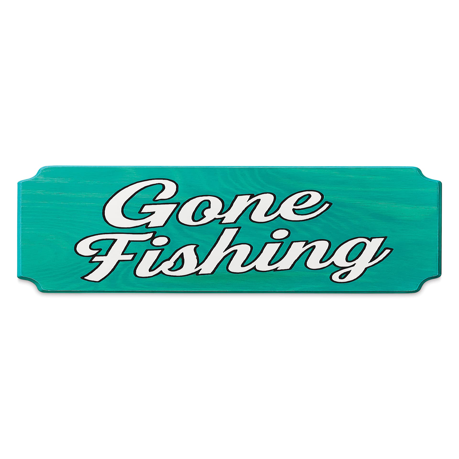 Foggy Bottom Woodworks Pine Signboard - Rectangle with finished design applied